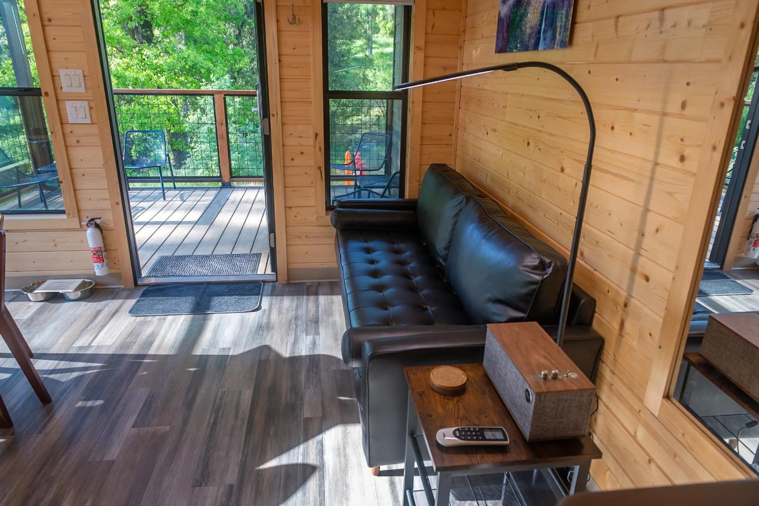 Seating area in Sierra Meadows