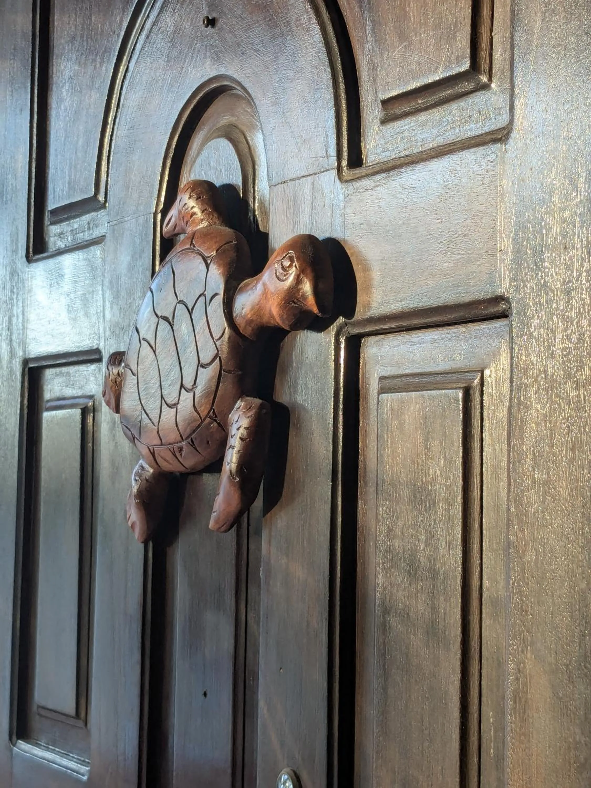 Decorative detail in Seaside Inn Roatan