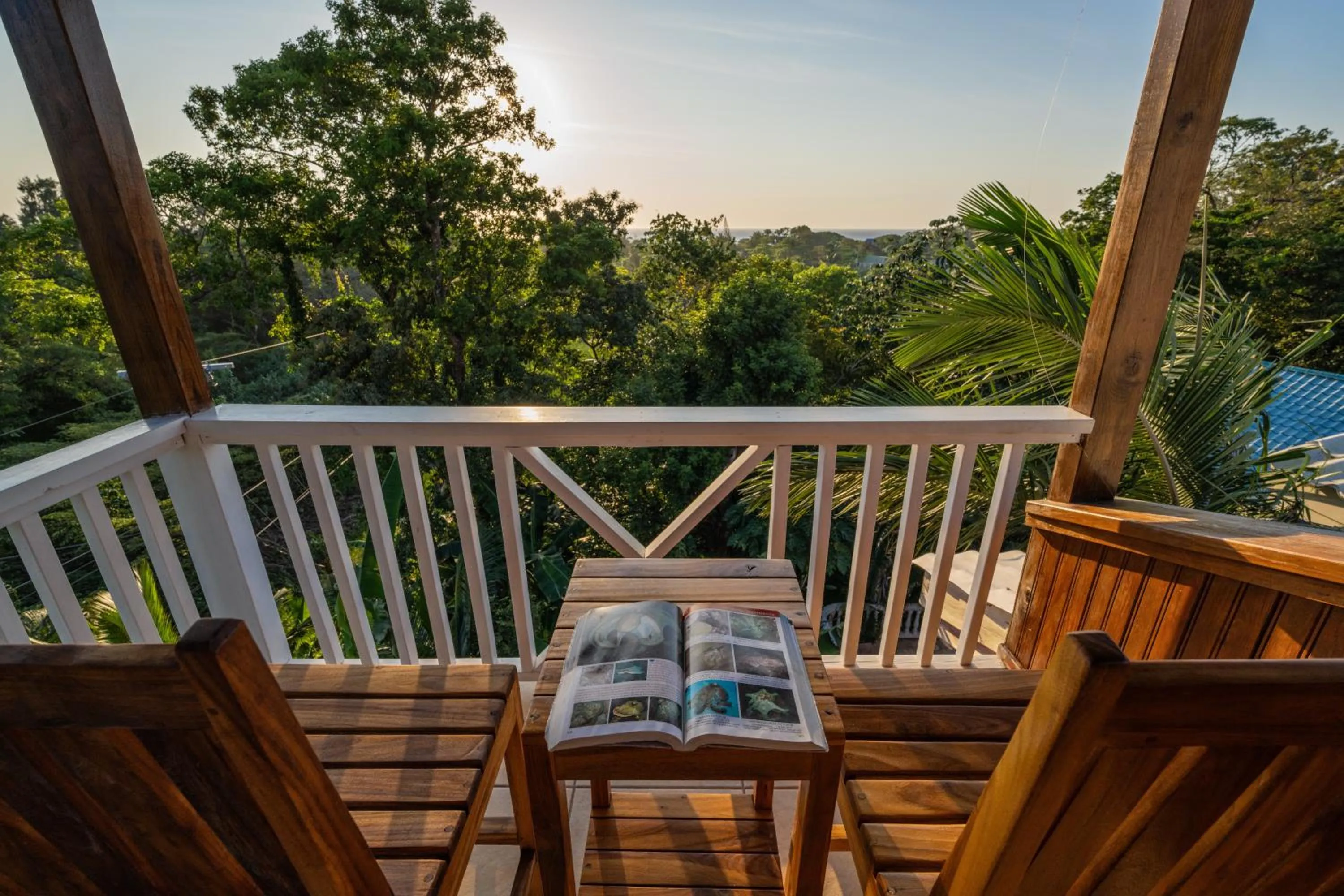 Balcony/Terrace in Seaside Inn Roatan