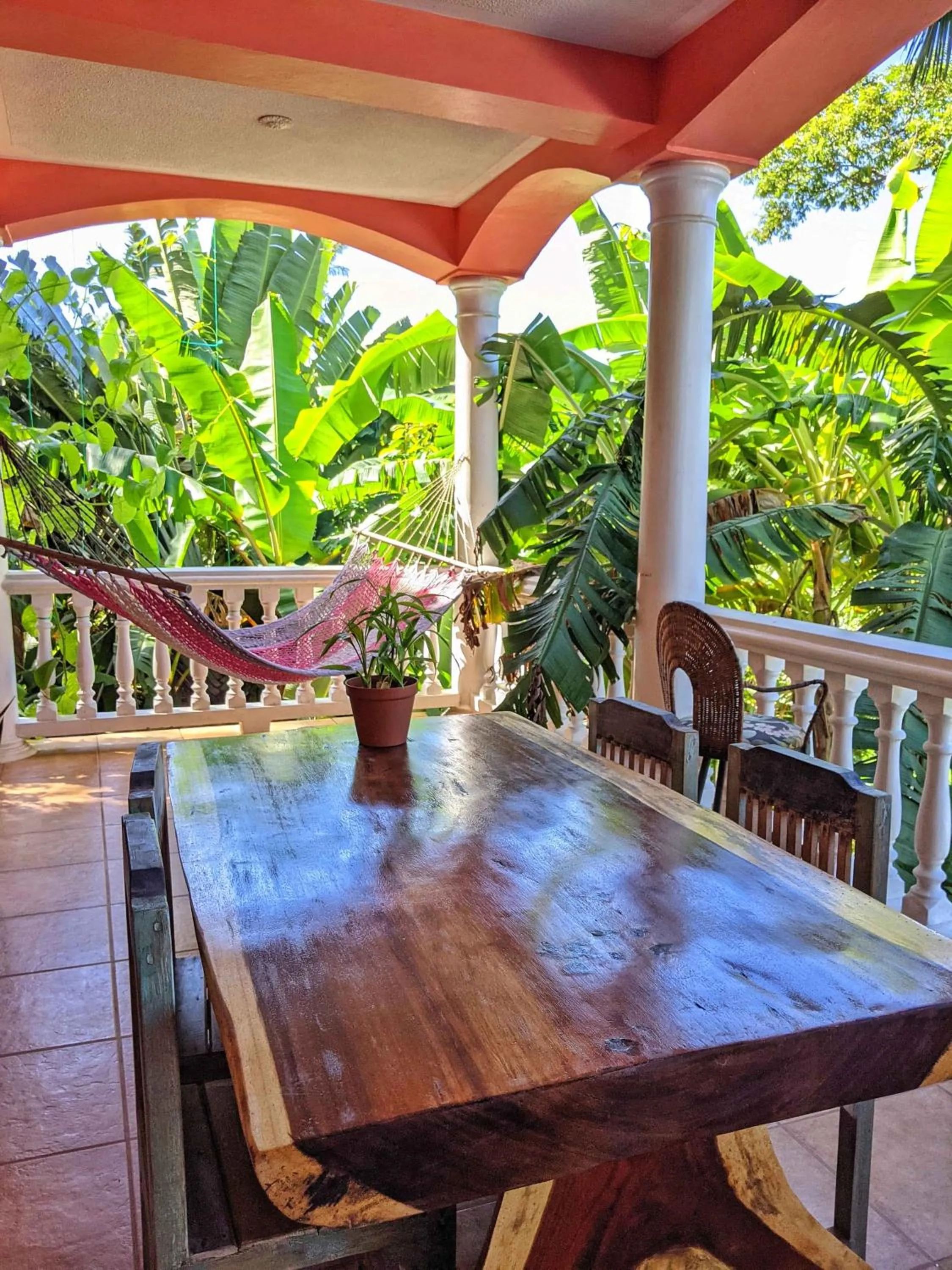 Balcony/Terrace in Seaside Inn Roatan