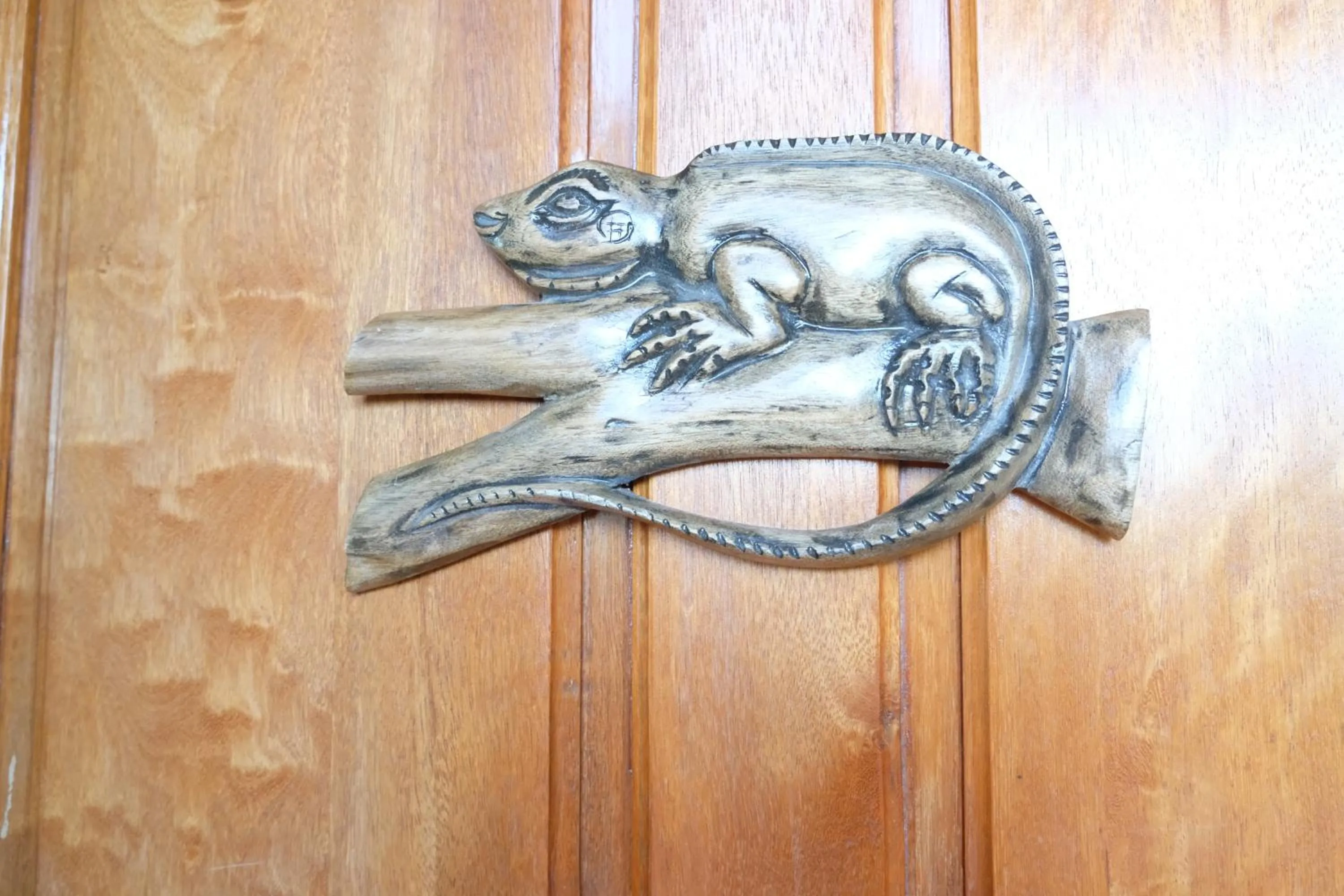 Decorative detail in Seaside Inn Roatan