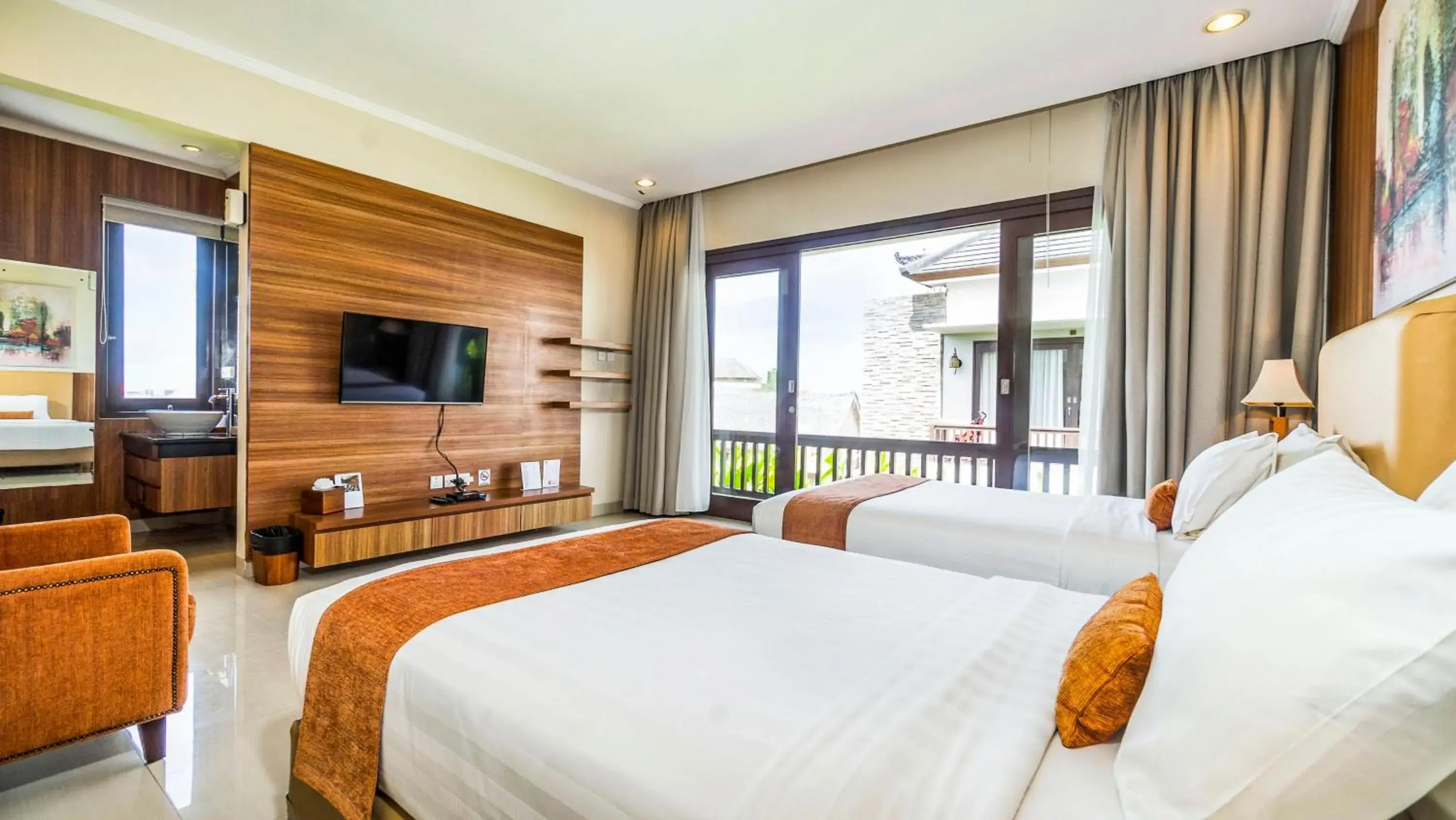 Bed in Sotis Villas Bed in Sotis Villas