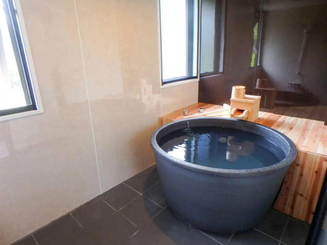 Bathroom in LiVEMAX RESORT Aki Miyahama Onsen