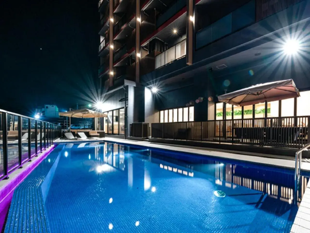 Swimming pool in LiVEMAX RESORT Aki Miyahama Onsen Swimming pool in LiVEMAX RESORT Aki Miyahama Onsen