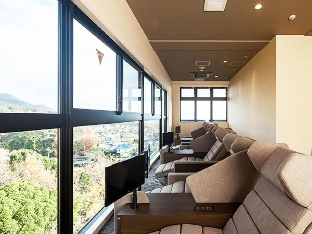 Living room in LiVEMAX RESORT Aki Miyahama Onsen Living room in LiVEMAX RESORT Aki Miyahama Onsen