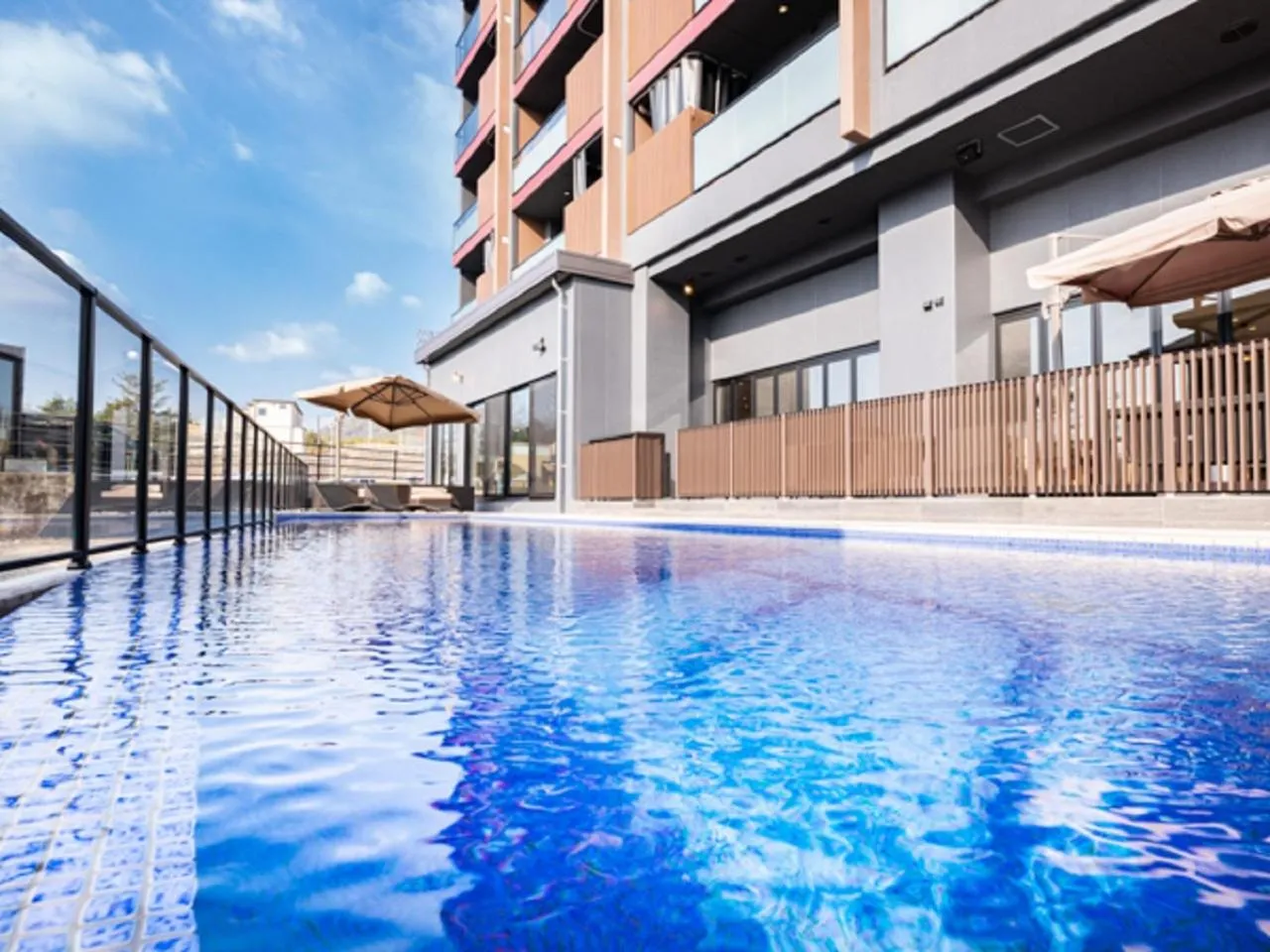 Swimming pool in LiVEMAX RESORT Aki Miyahama Onsen