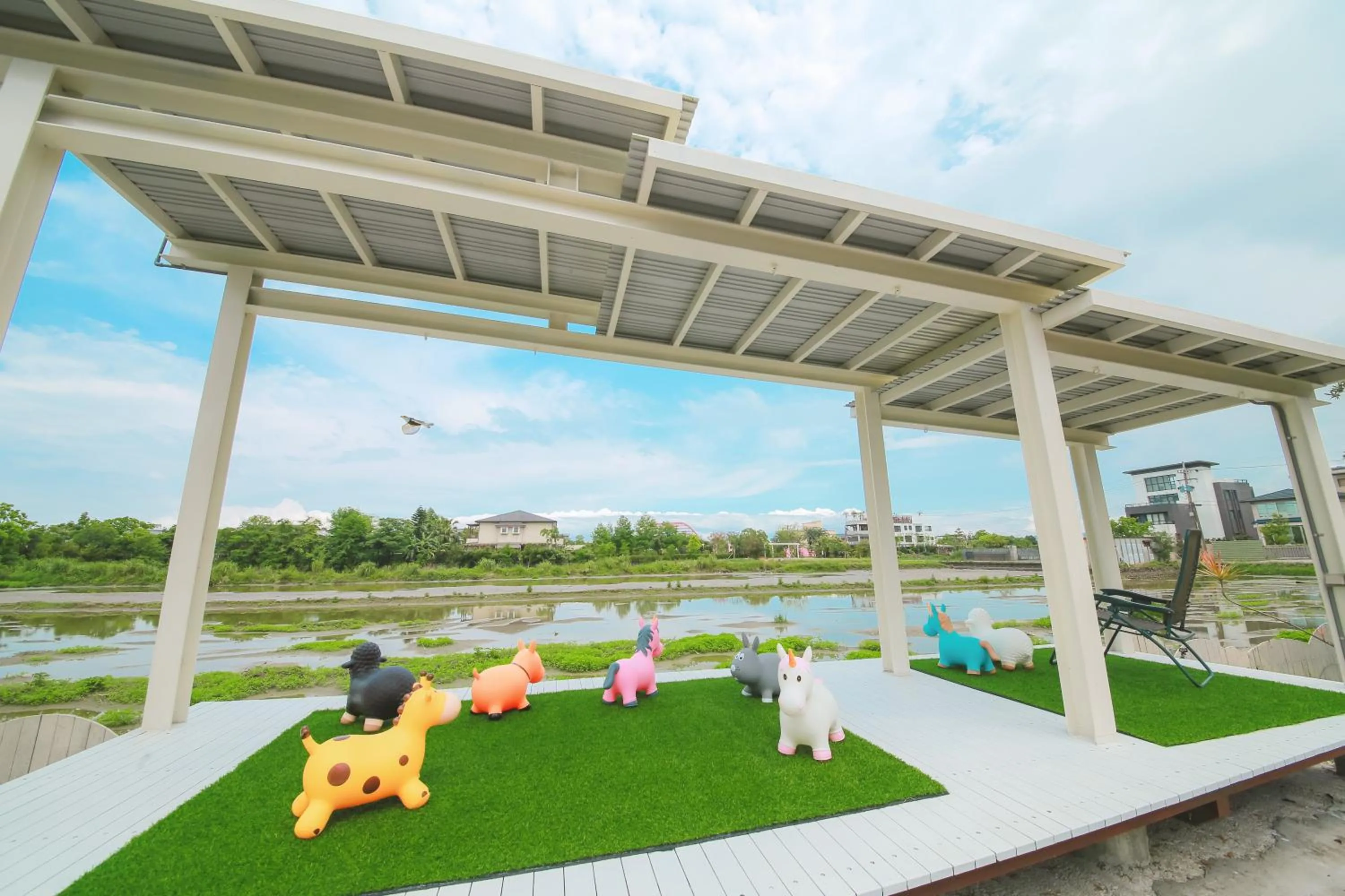 Balcony/Terrace in Dong Shan He B&B