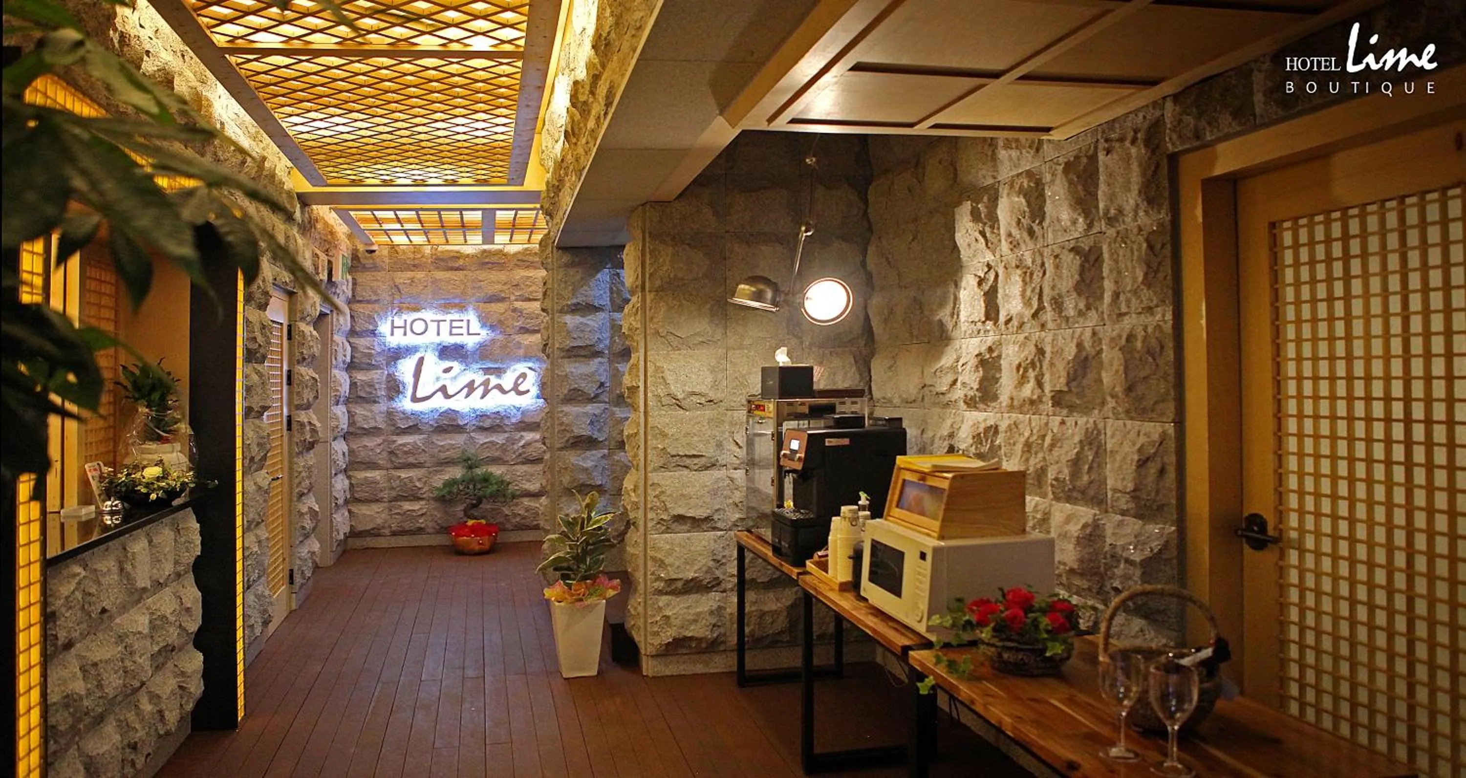 Lobby or reception in Jeonju Lime Hotel
