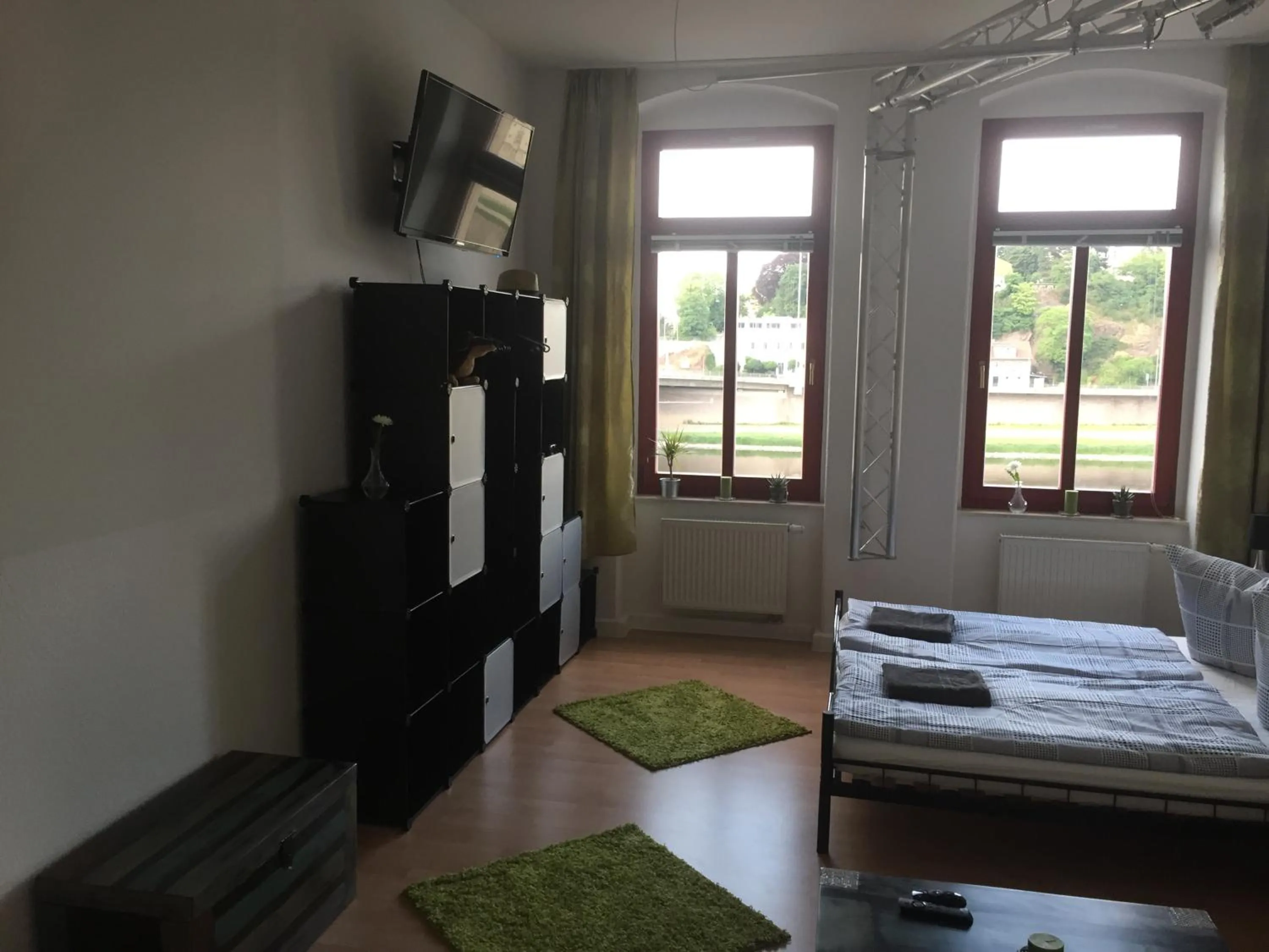 TV and multimedia, Bed in Apartment Naumann
