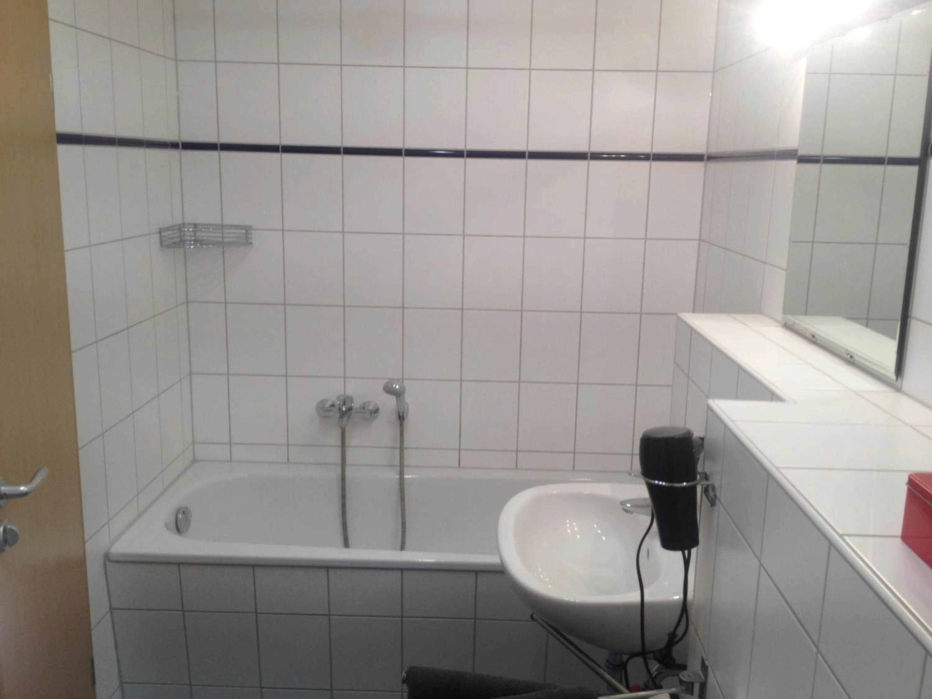 Shower in Apartment Naumann