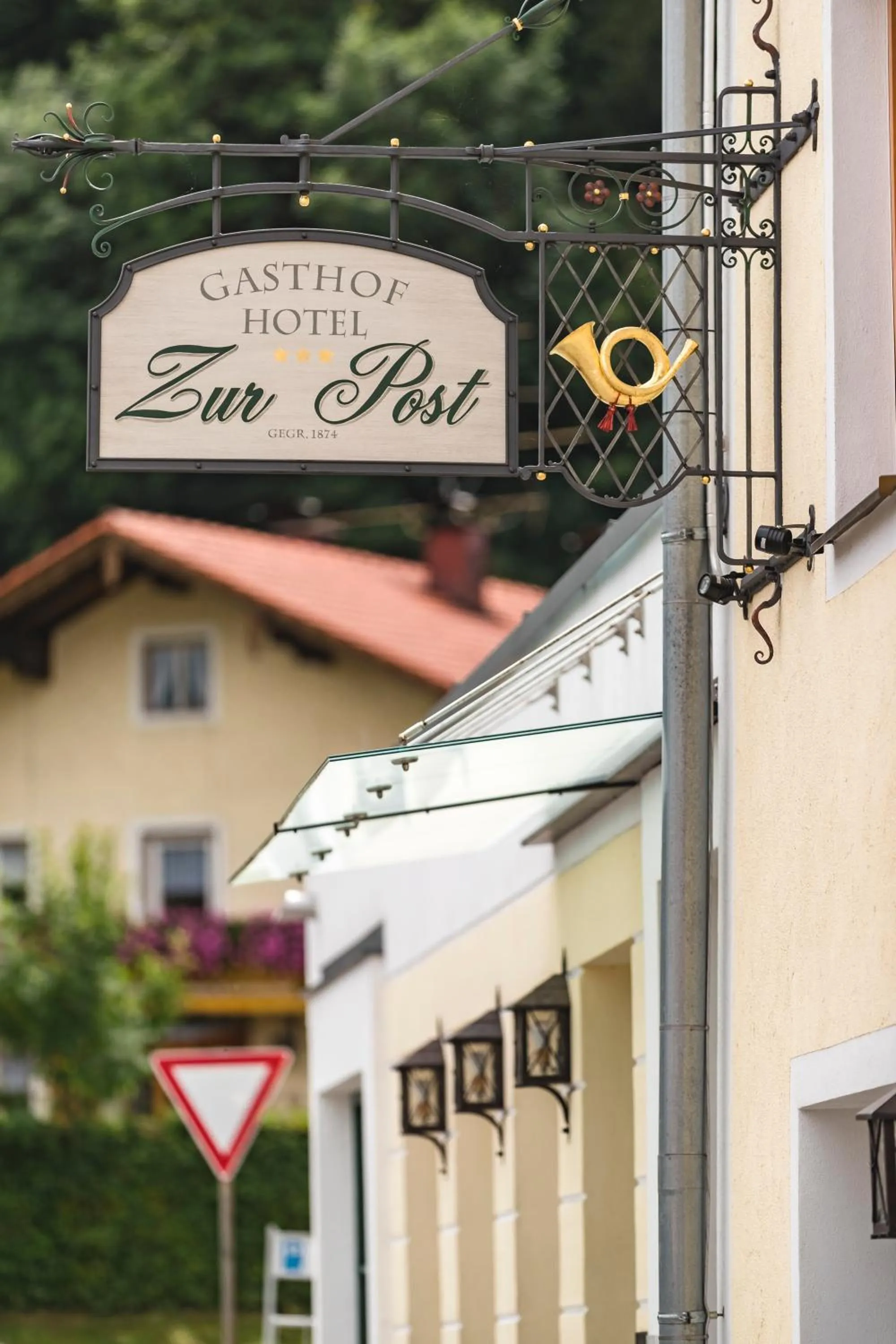 Property building in Gasthof - Hotel Zur Post
