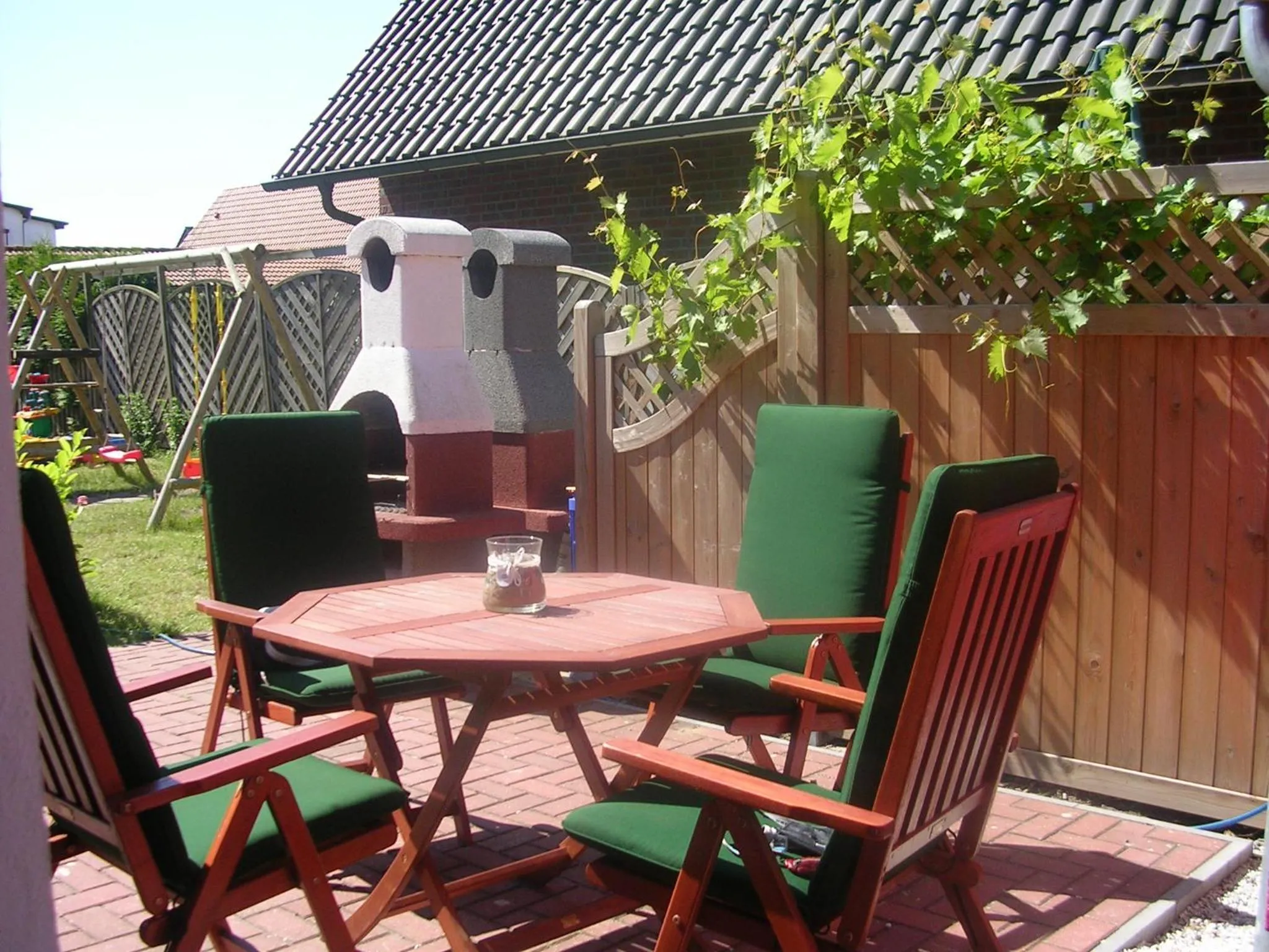BBQ facilities in Feriendomizil am Hafen