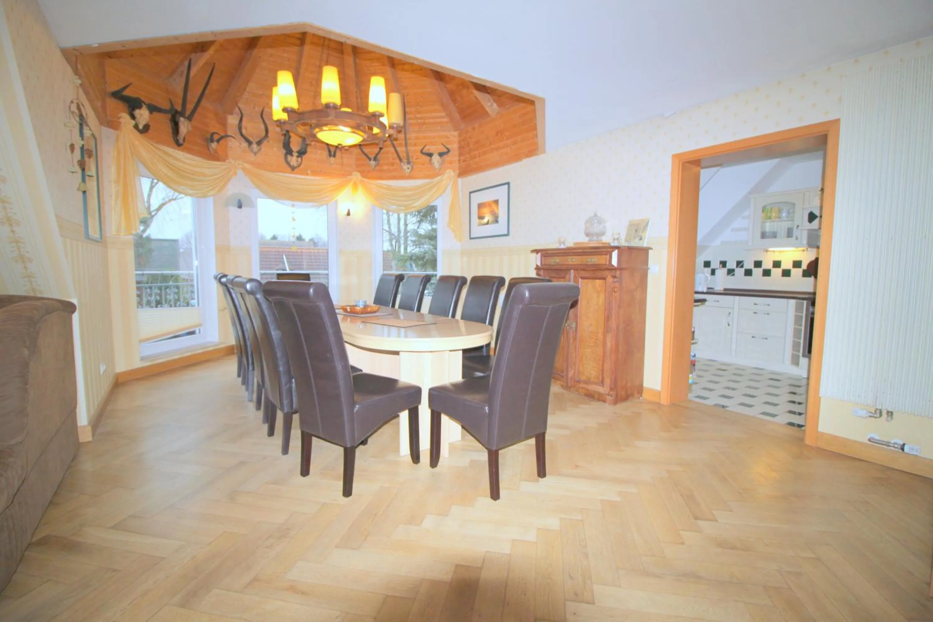 Living room in Feriendomizil am Hafen