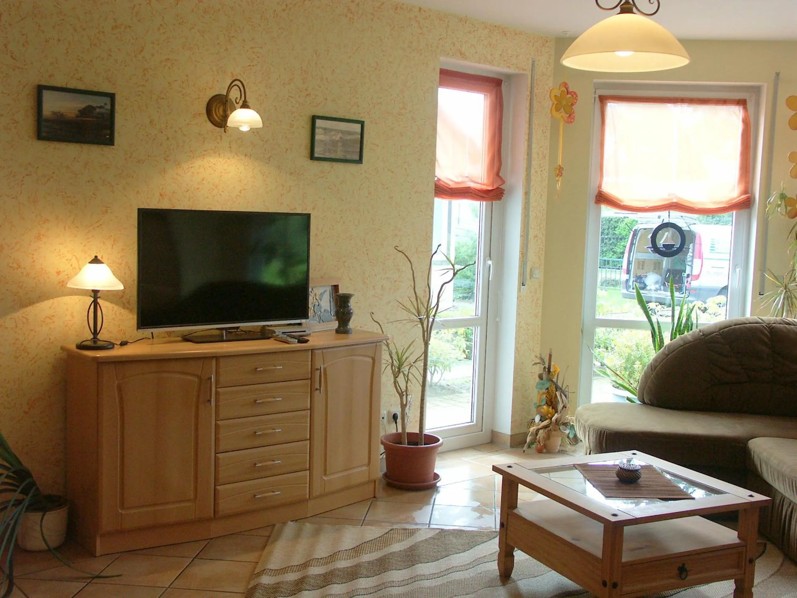 Living room in Feriendomizil am Hafen