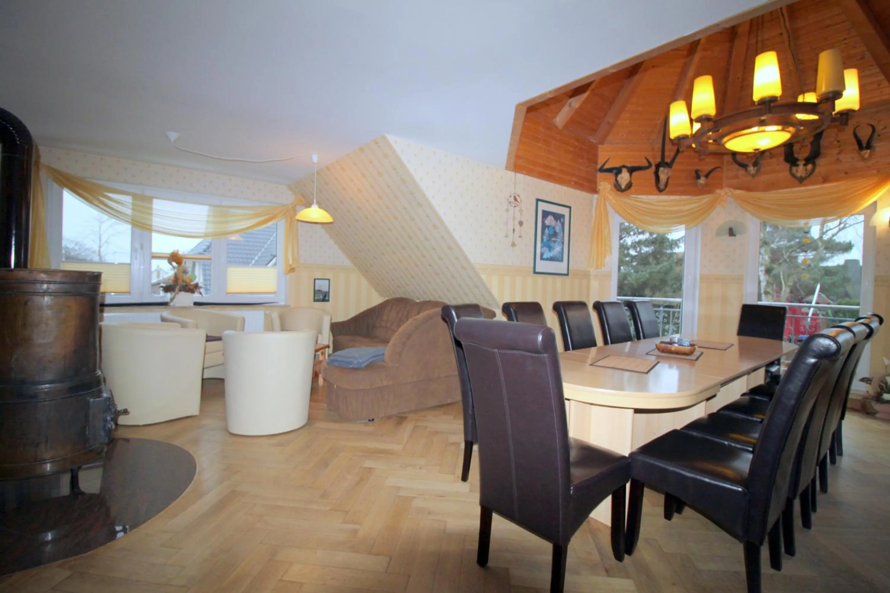 Living room in Feriendomizil am Hafen