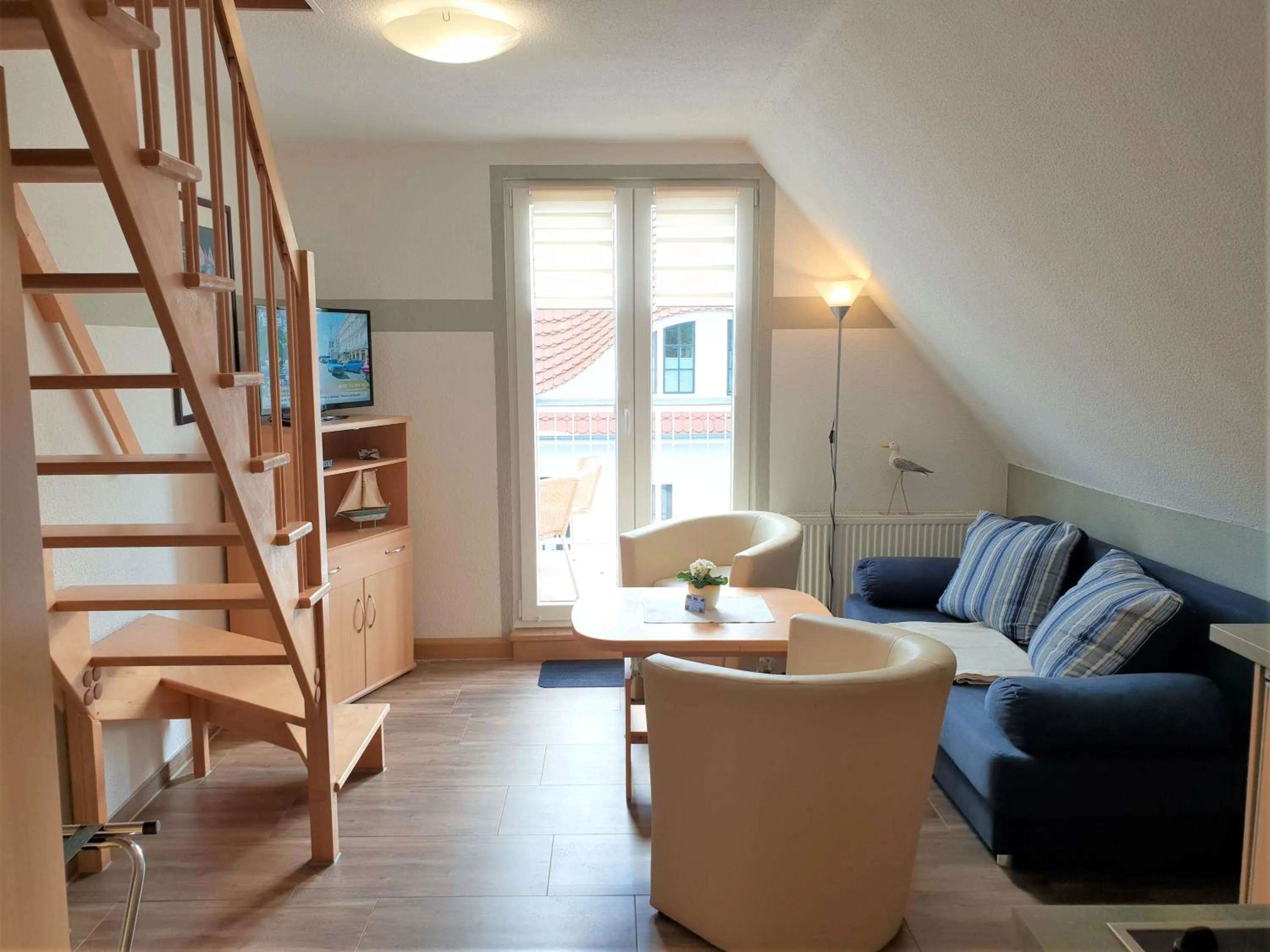 Living room in Feriendomizil am Hafen