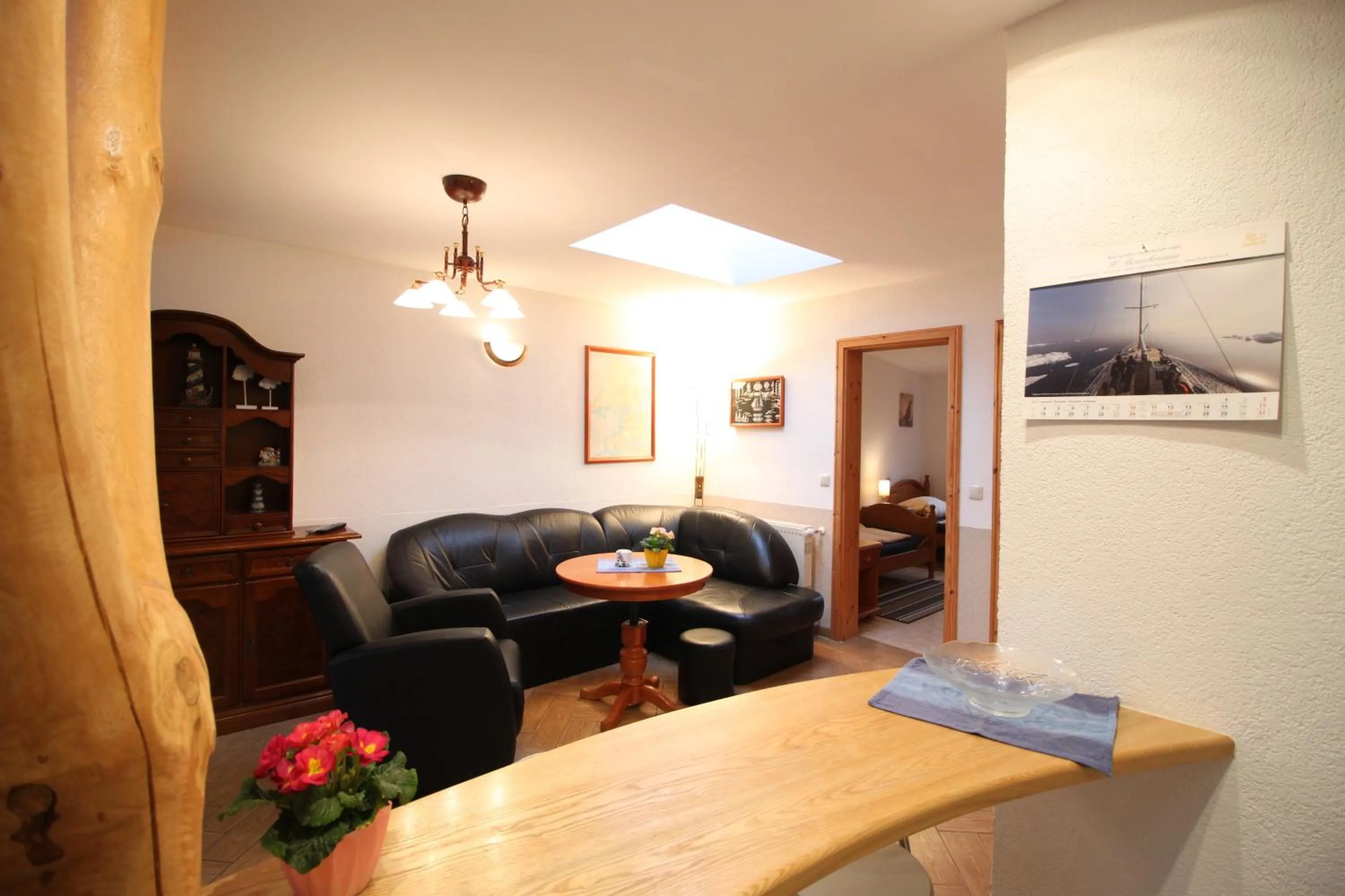 Living room in Feriendomizil am Hafen