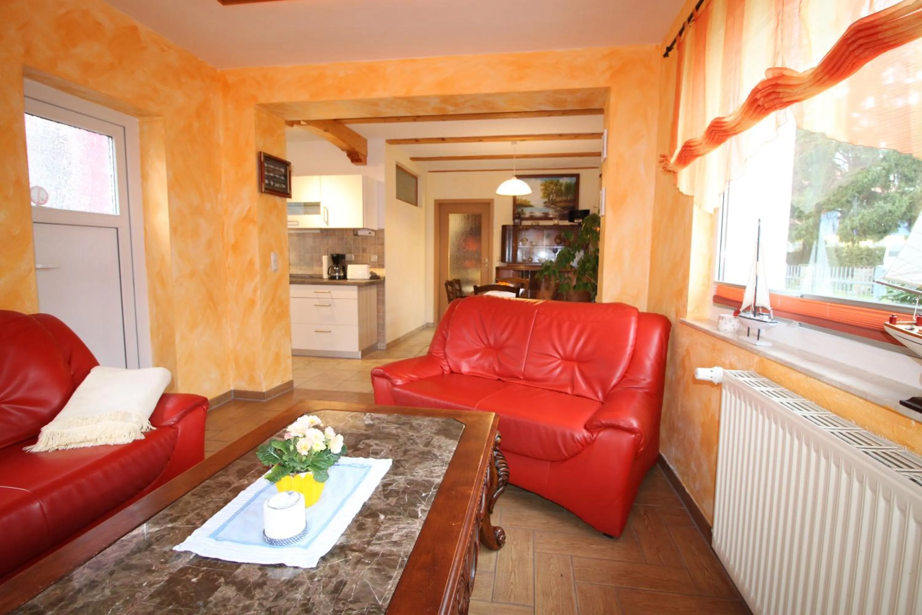 Living room in Feriendomizil am Hafen