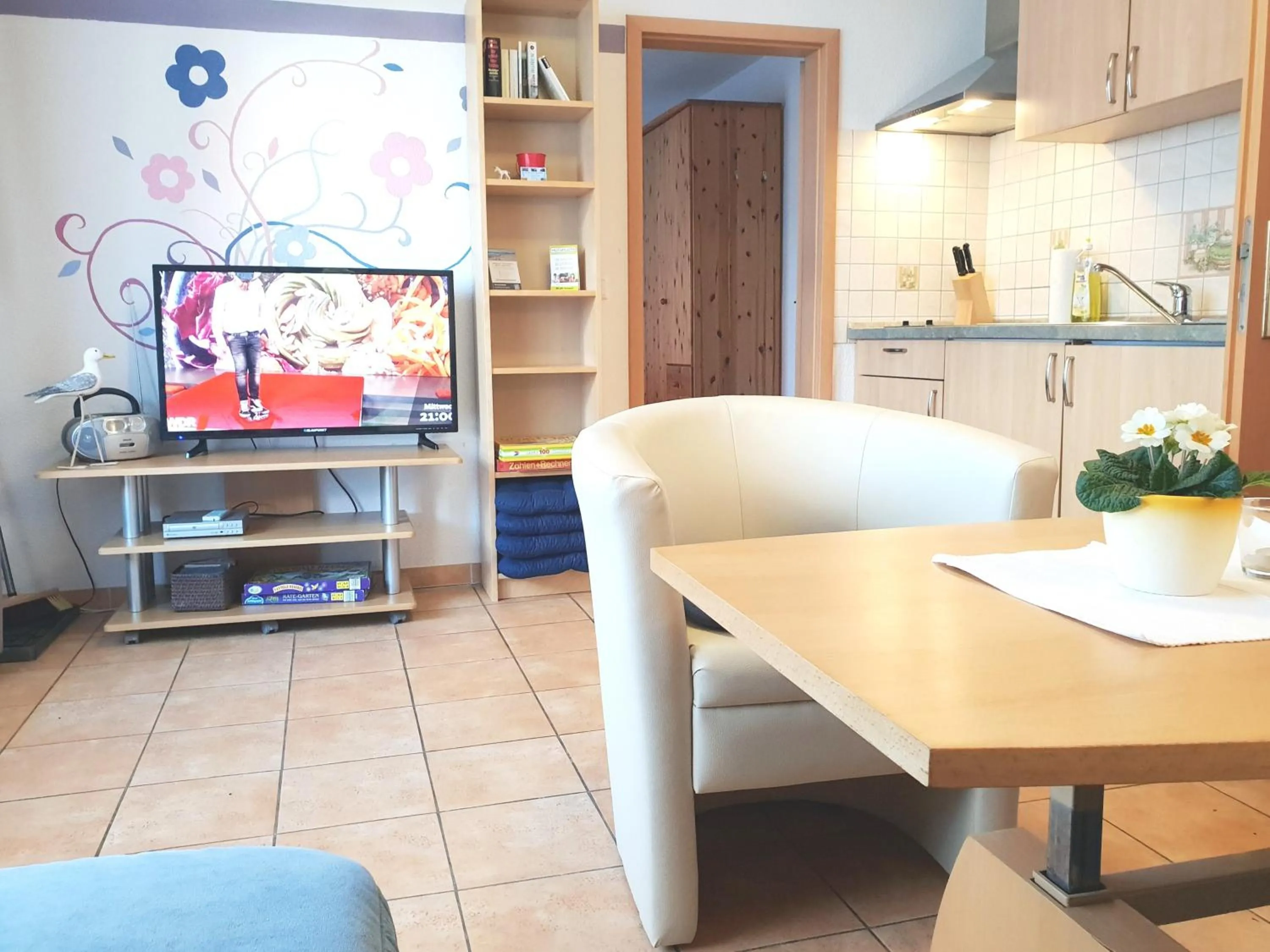 Living room in Feriendomizil am Hafen