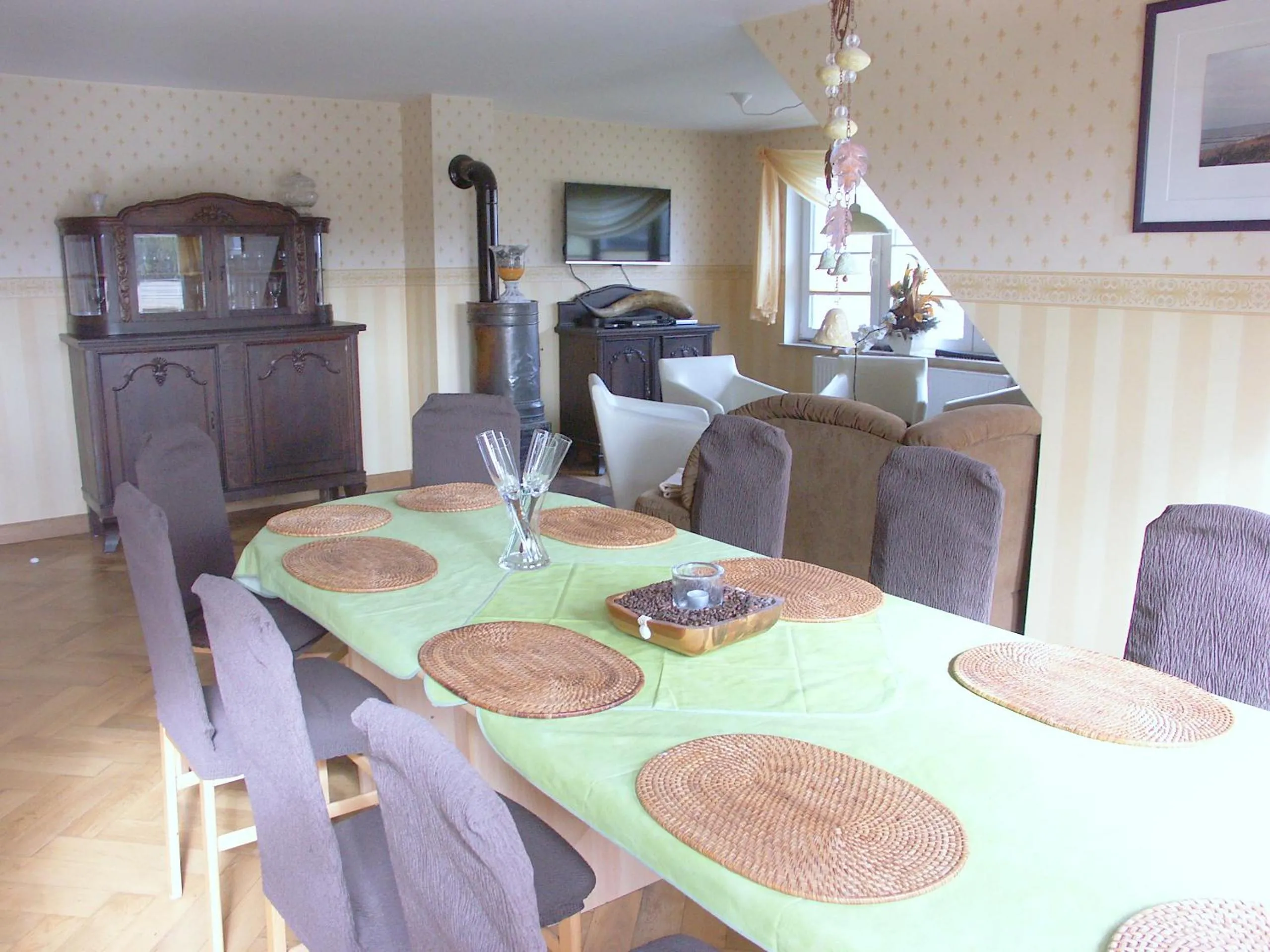 Living room in Feriendomizil am Hafen