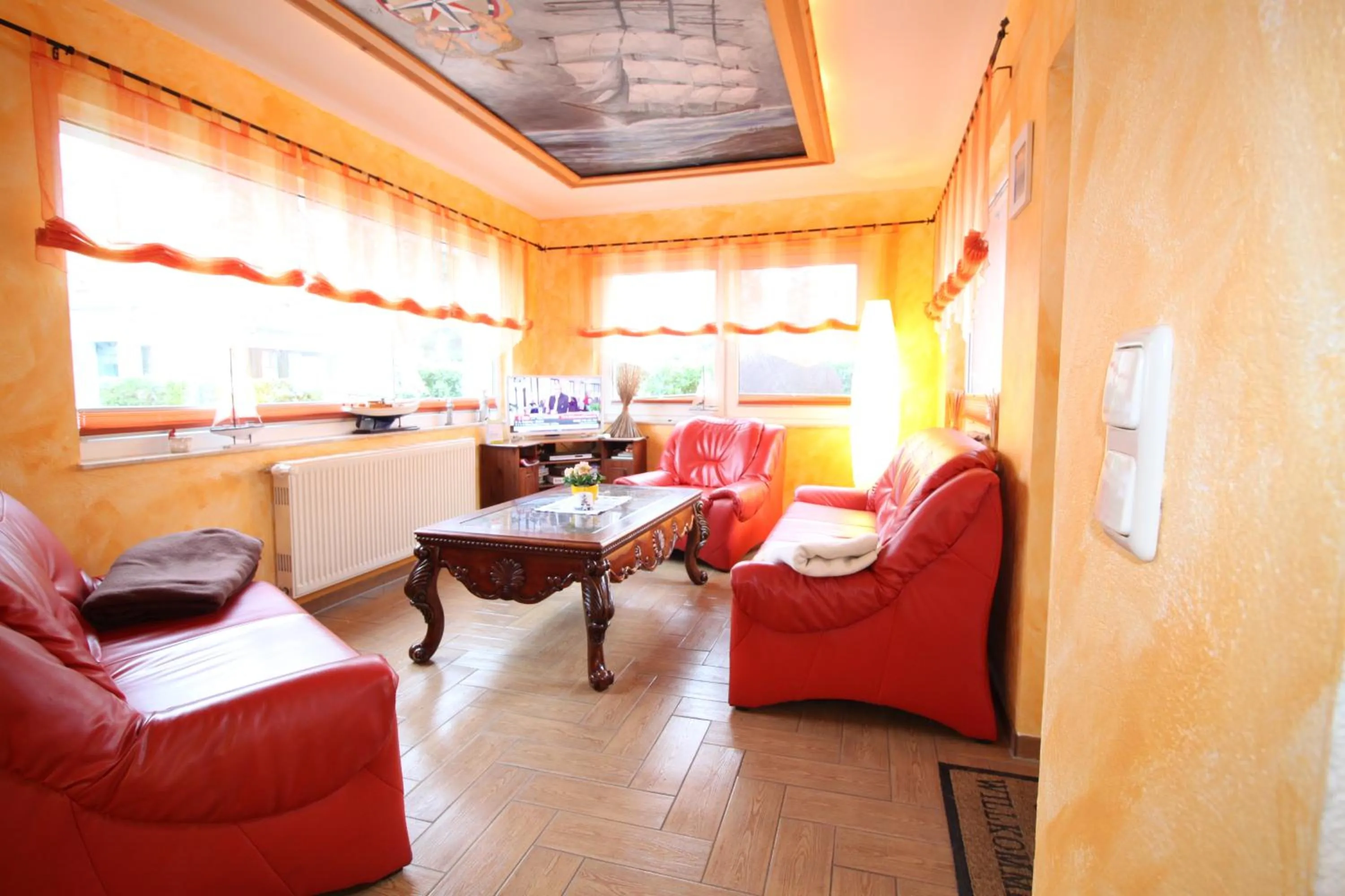 Living room in Feriendomizil am Hafen