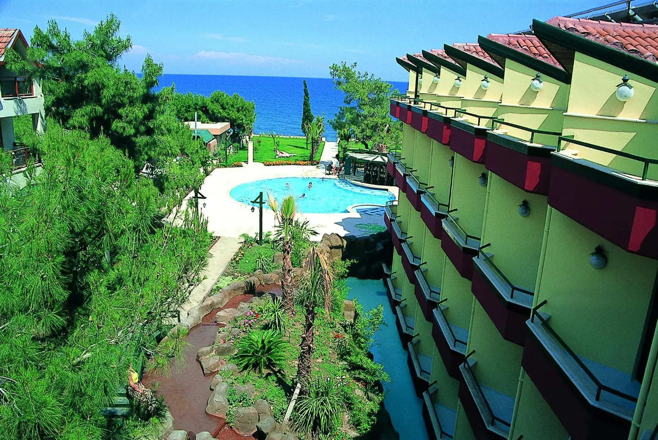 Property building, Pool View in Sumela Garden