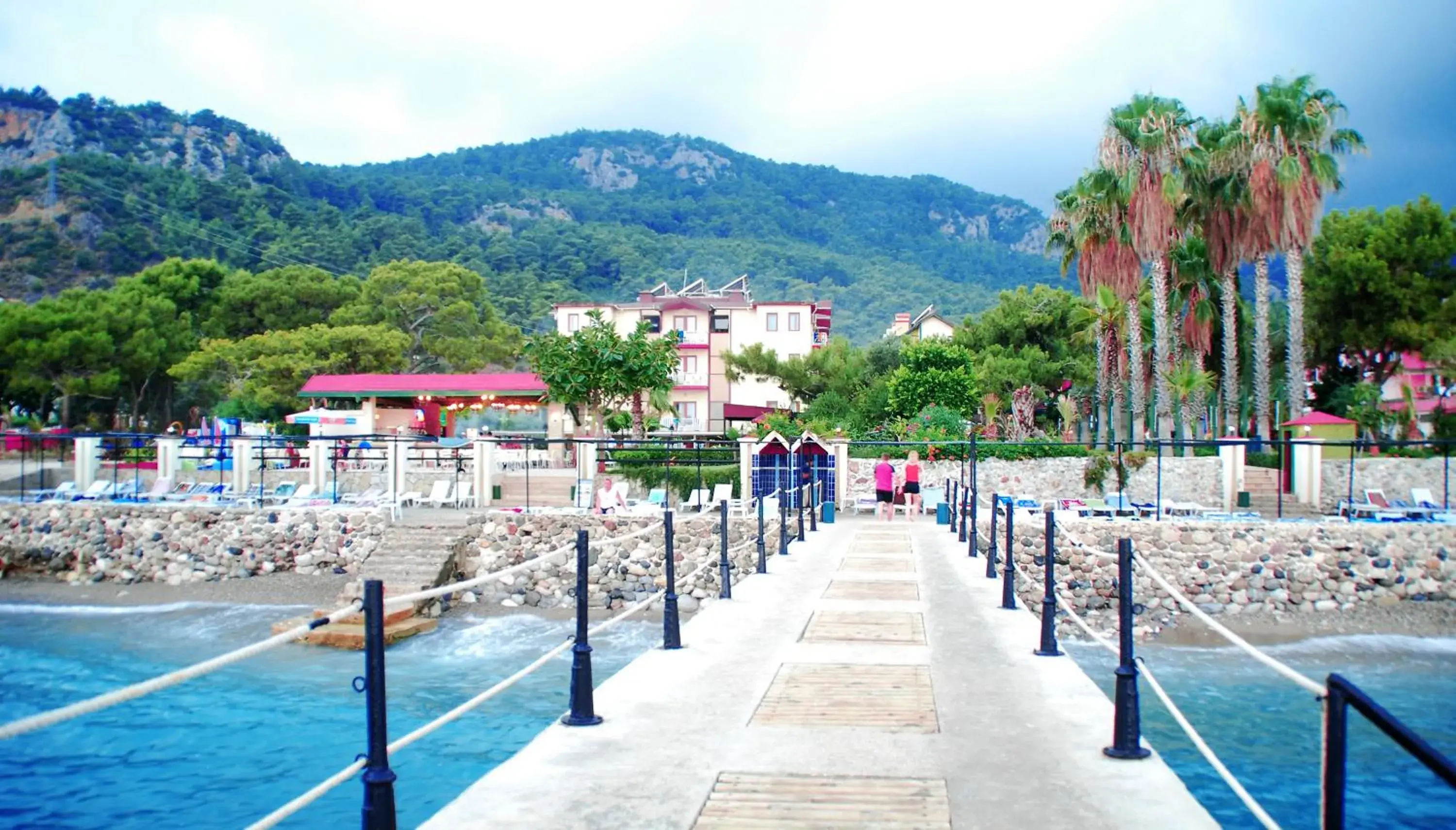 Beach in Sumela Garden