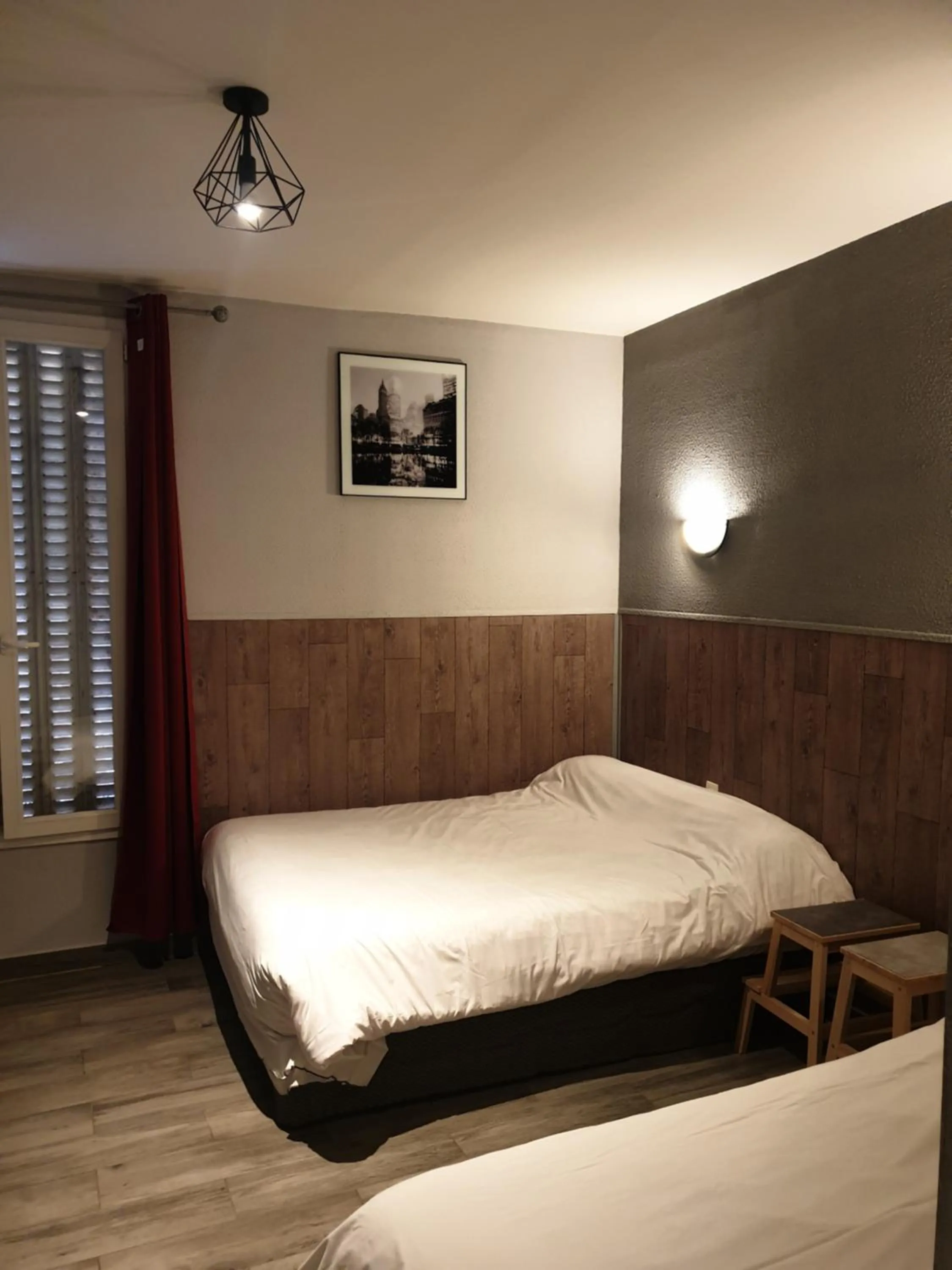 Bed in Hôtel Belfort