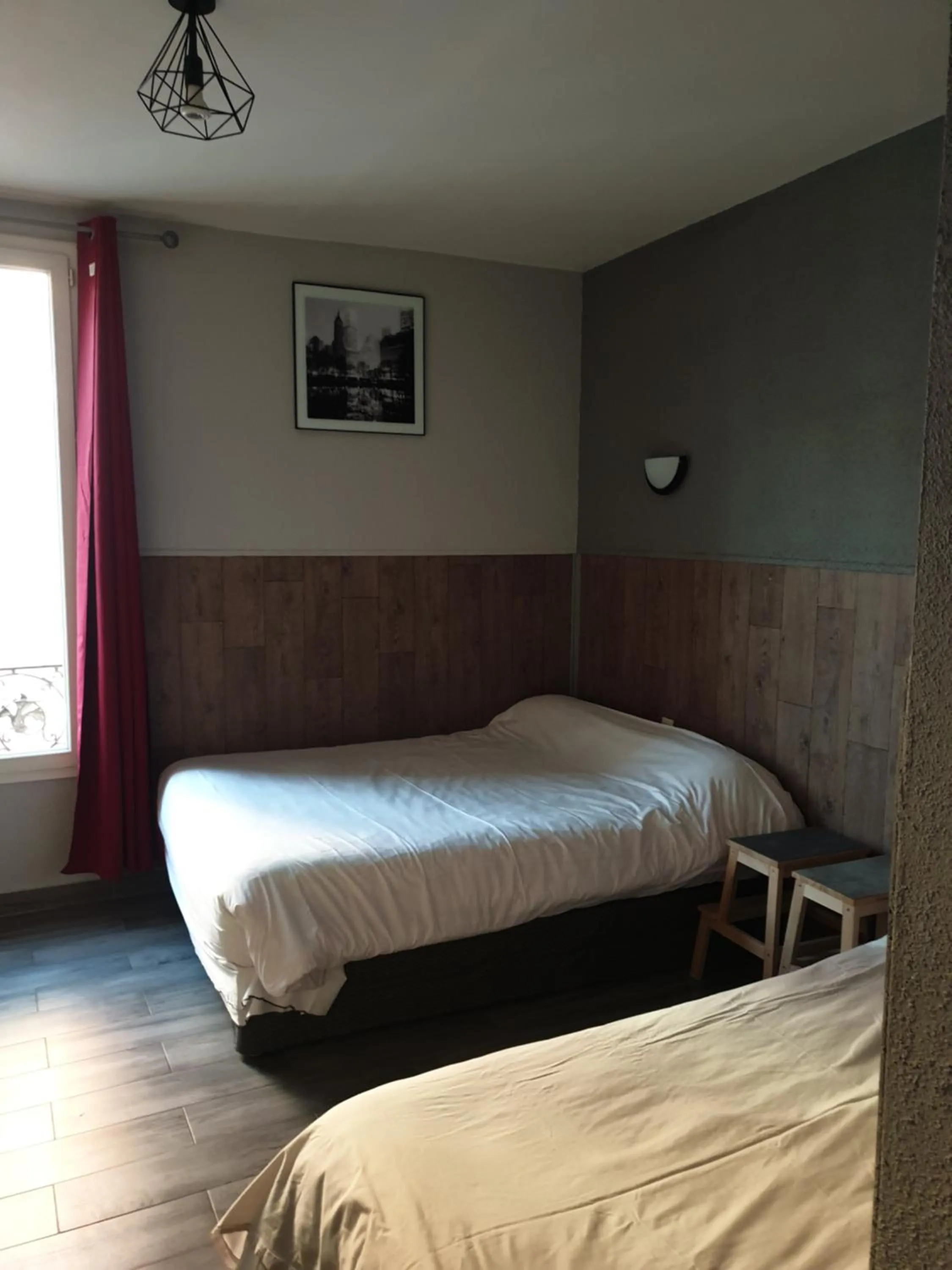 Bed in Hôtel Belfort