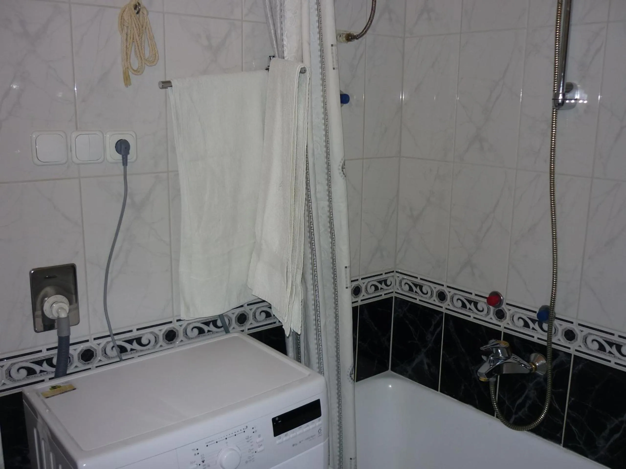 Bathroom in Joe Apartman Budapest