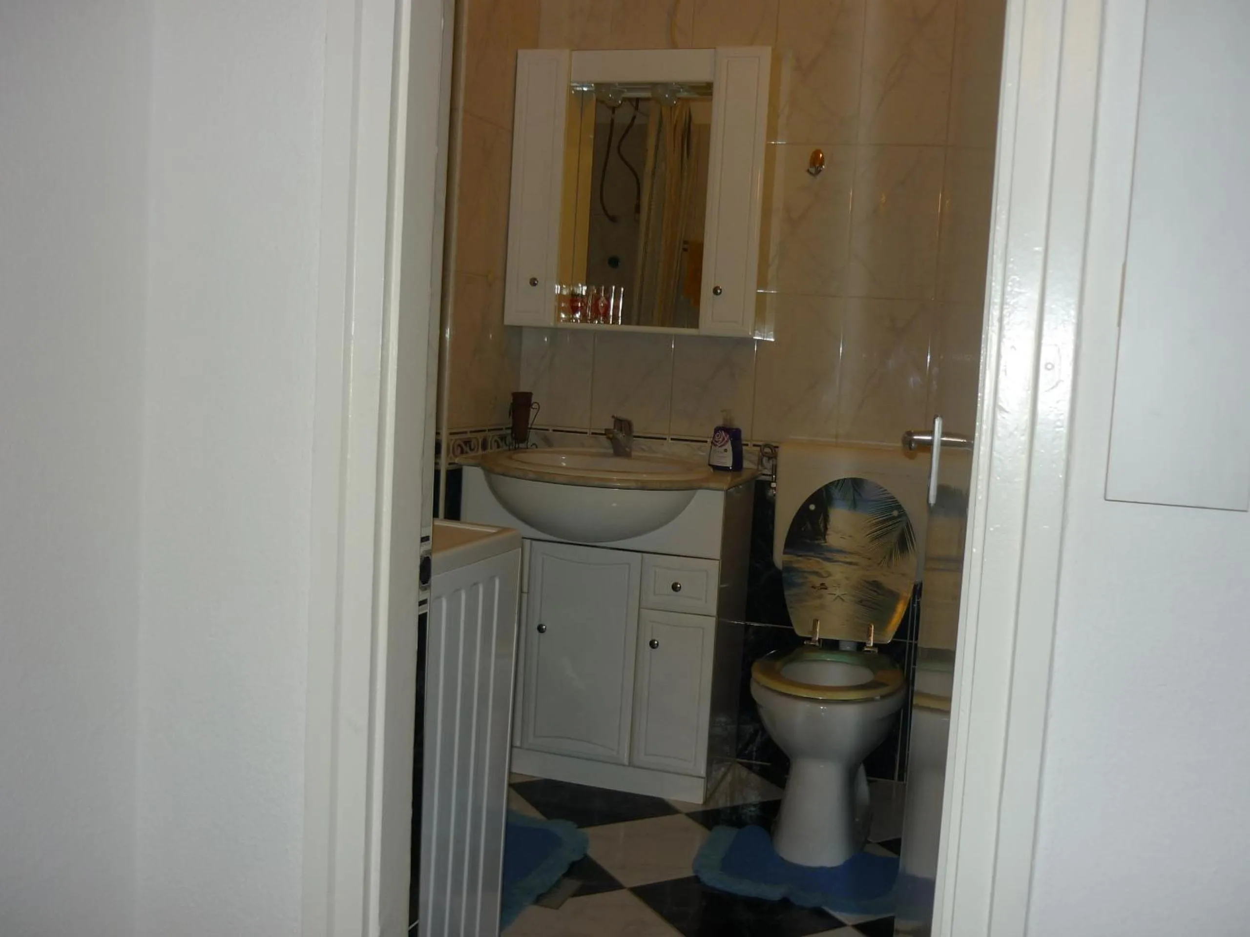 Bathroom in Joe Apartman Budapest