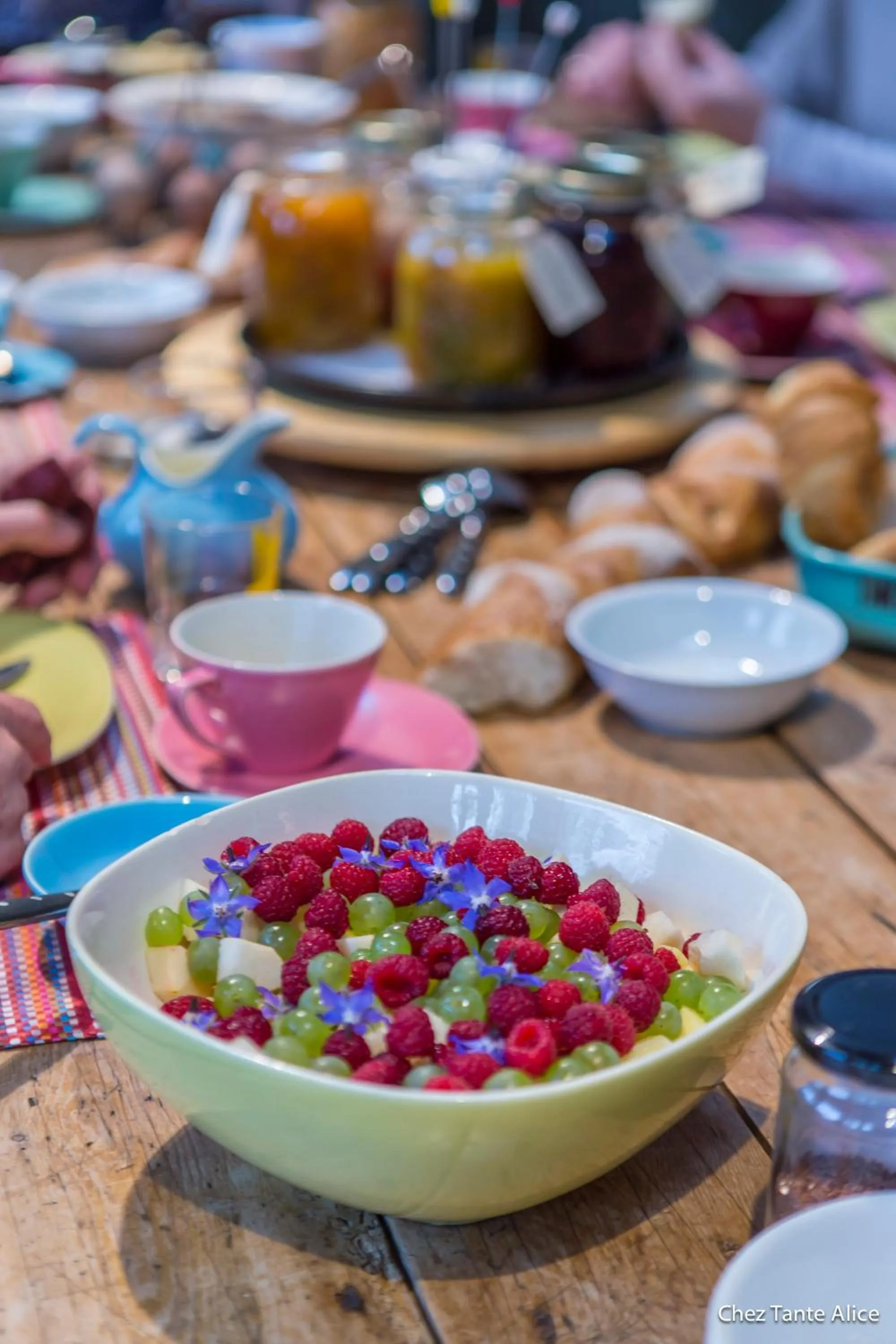 Restaurant/places to eat in B&B Chez tante Alice