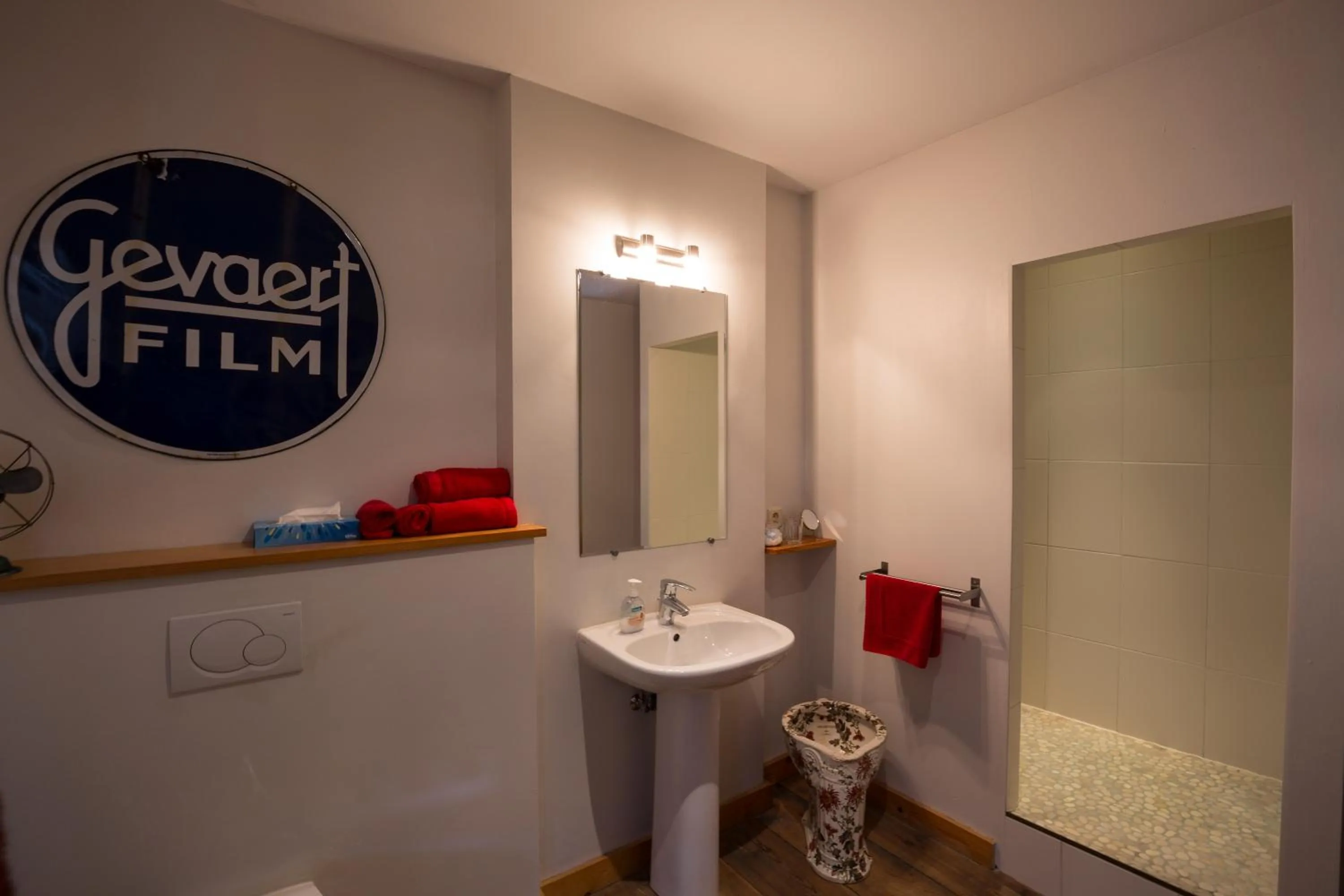 Decorative detail in B&B Chez tante Alice