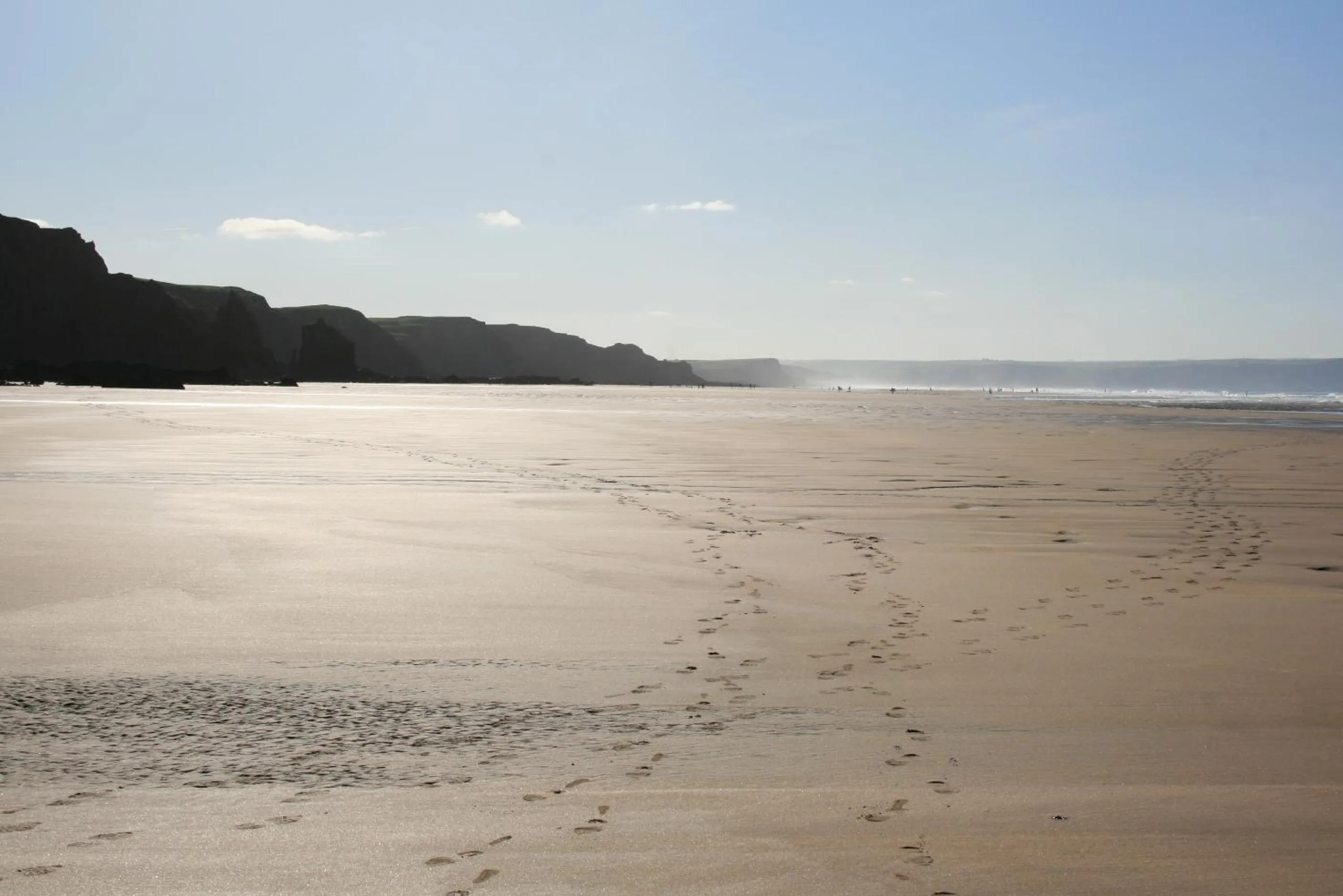 Beach in East Thorne - Cornwall