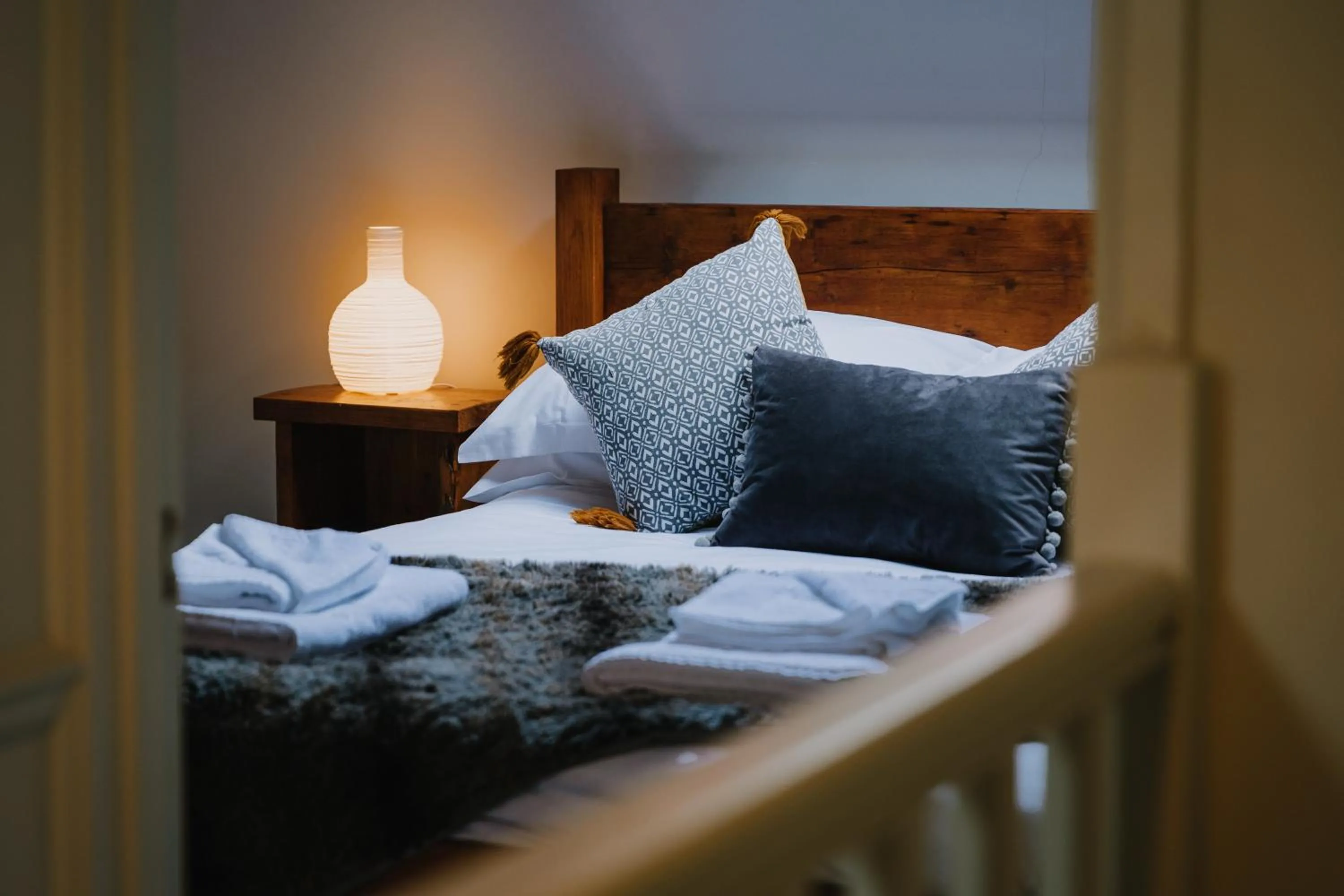 Bedroom, Bed in East Thorne - Cornwall
