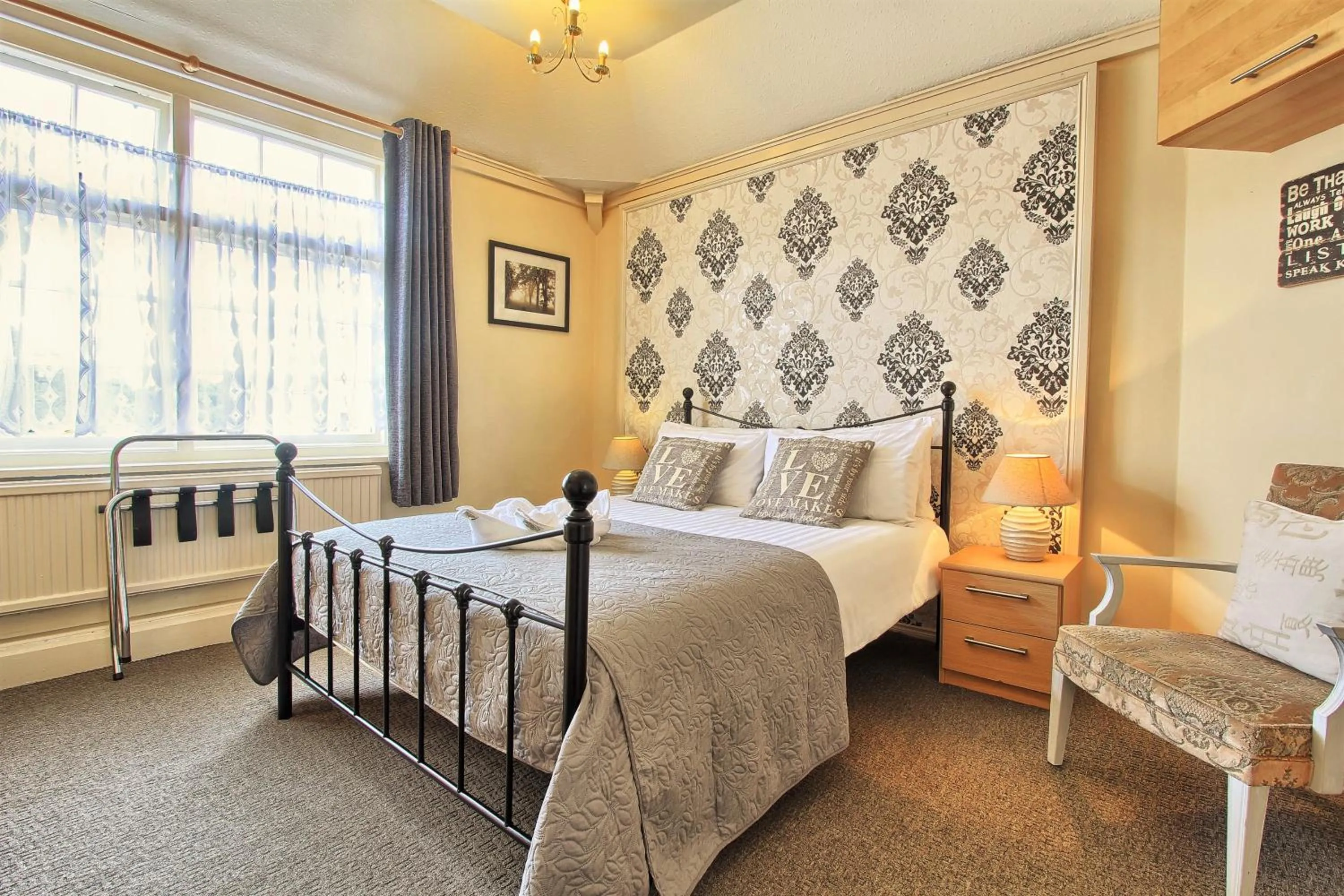 Bedroom, Bed in The Stockton Arms Hotel