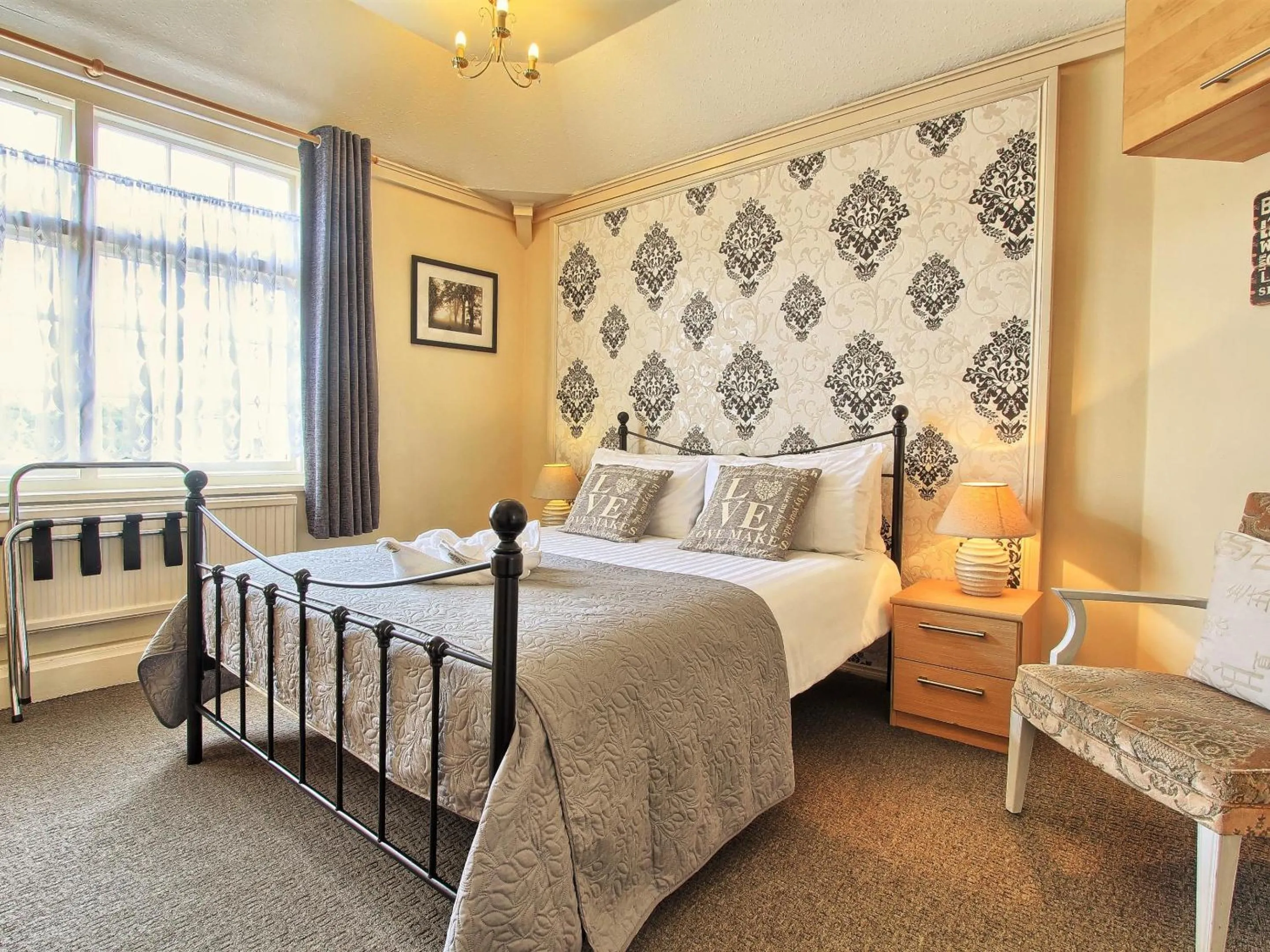 Bedroom, Bed in The Stockton Arms