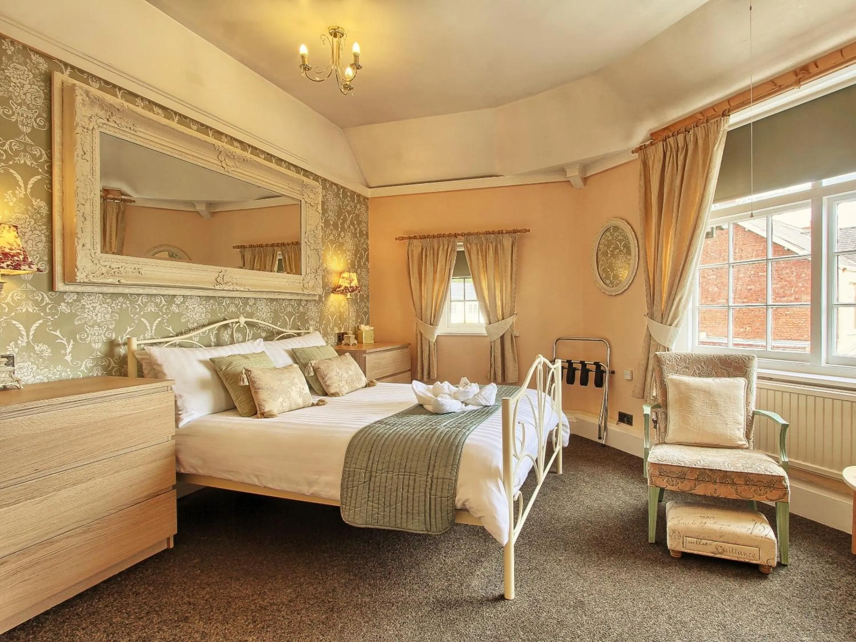 Bedroom, Bed in The Stockton Arms