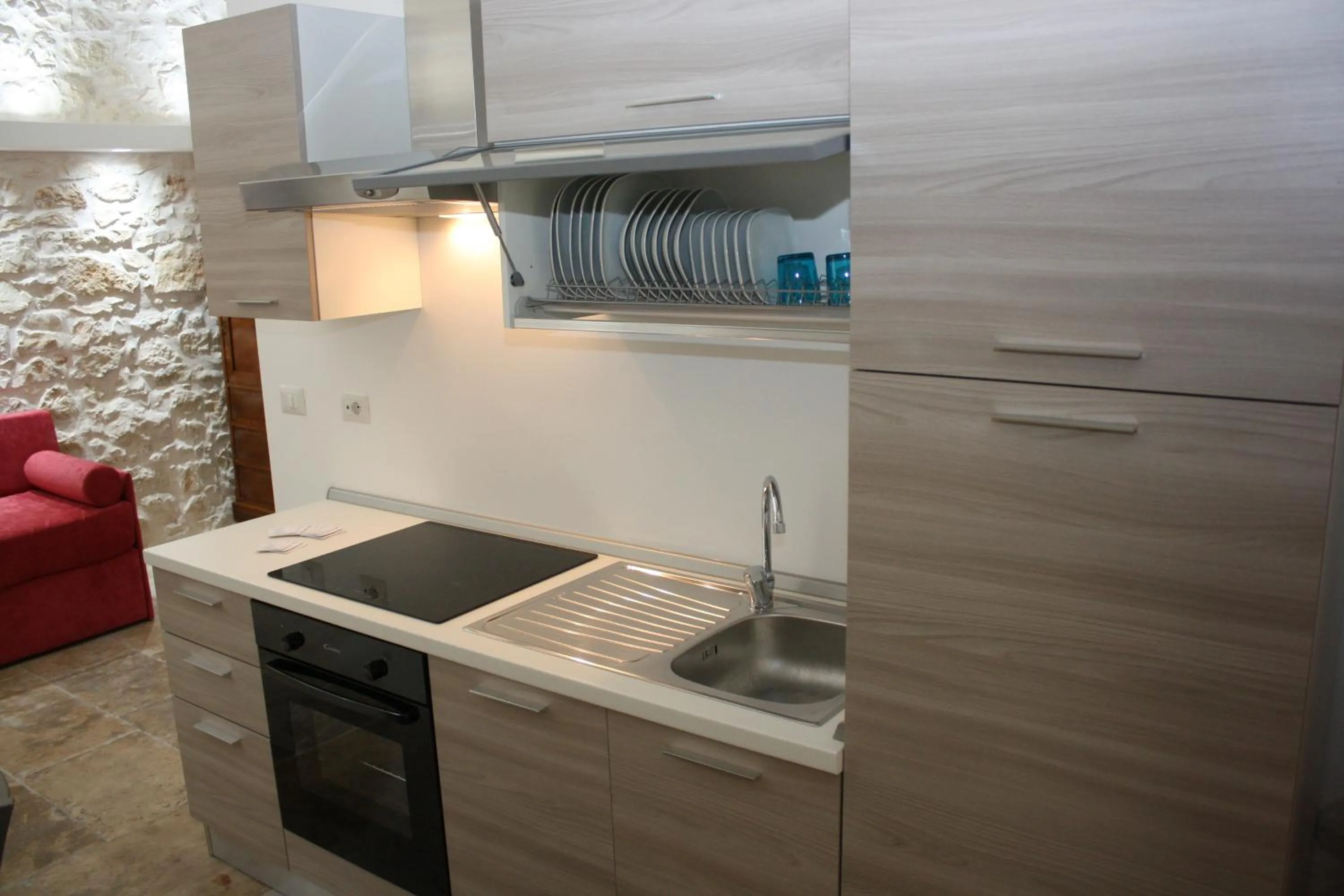 Kitchen or kitchenette in Lilla B&B Luxury Apartments