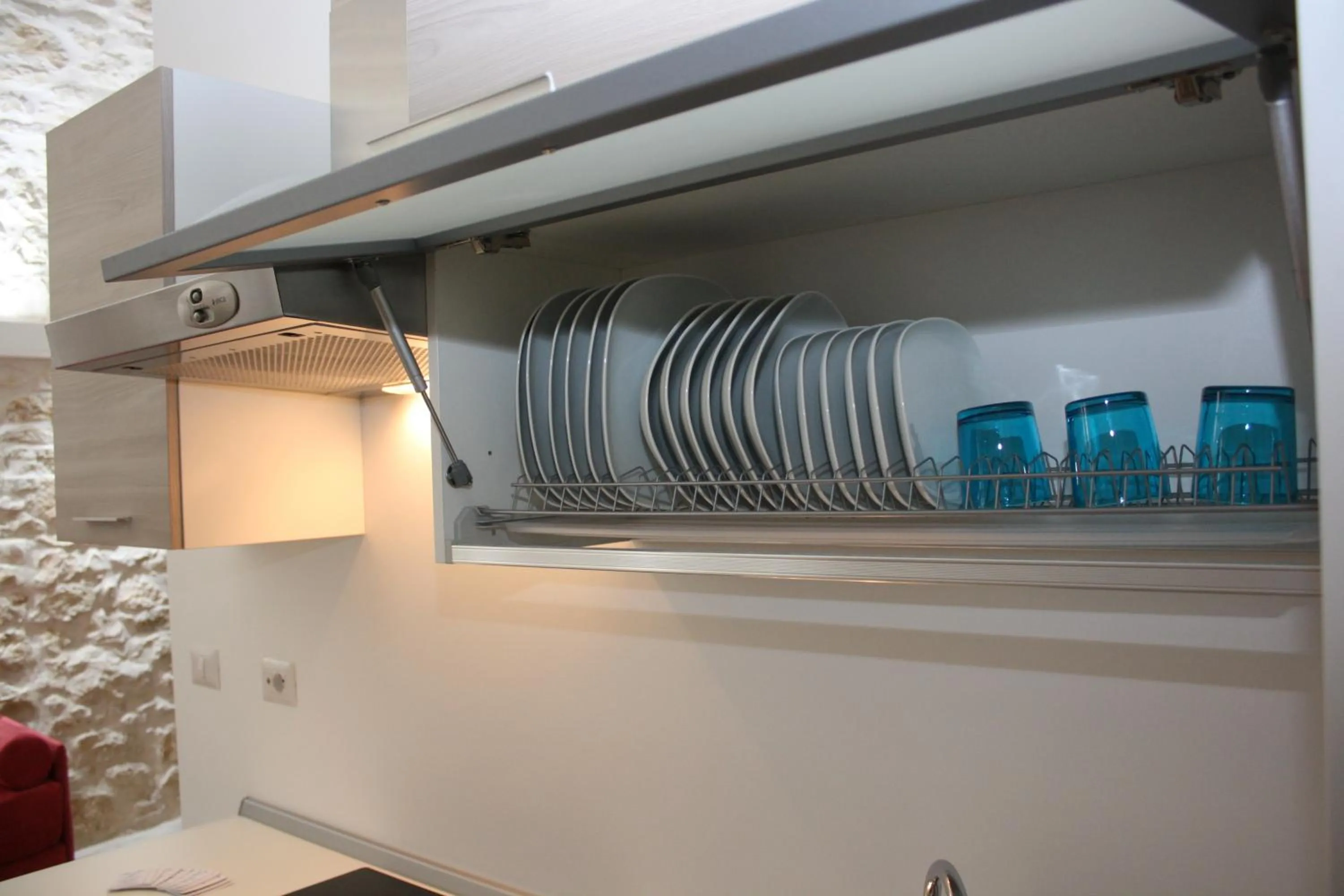 Kitchen or kitchenette in Lilla B&B Luxury Apartments