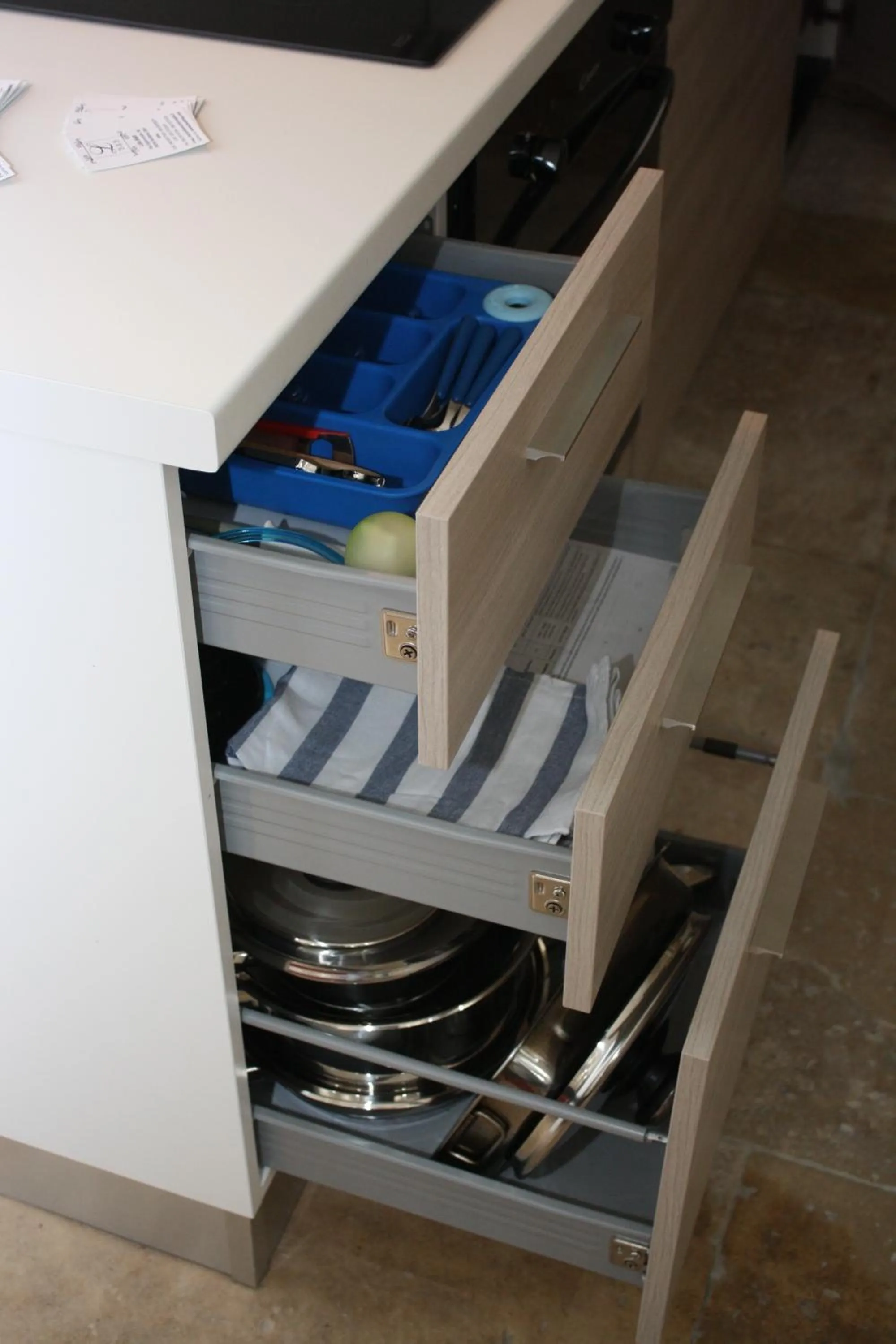 Kitchen or kitchenette in Lilla B&B Luxury Apartments