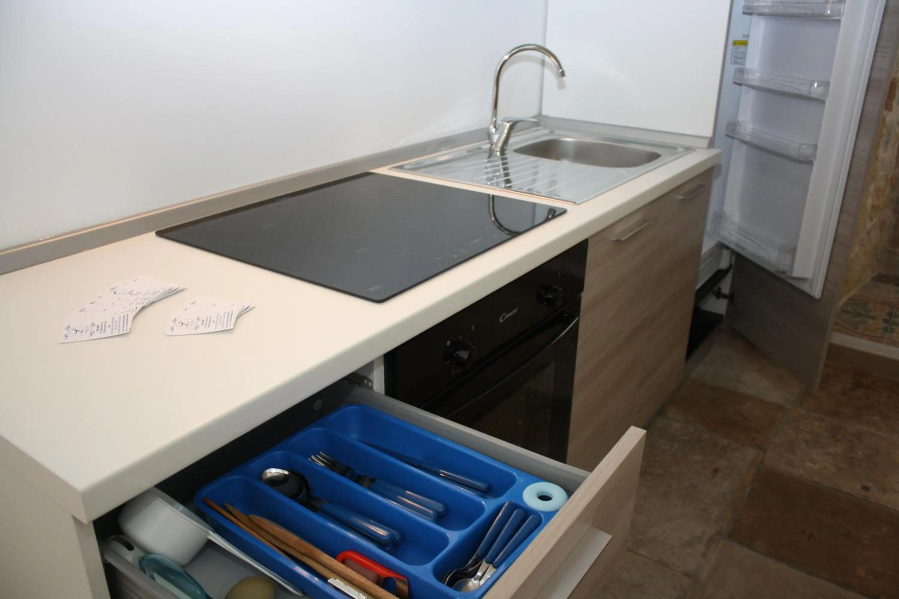 Kitchen or kitchenette in Lilla B&B Luxury Apartments