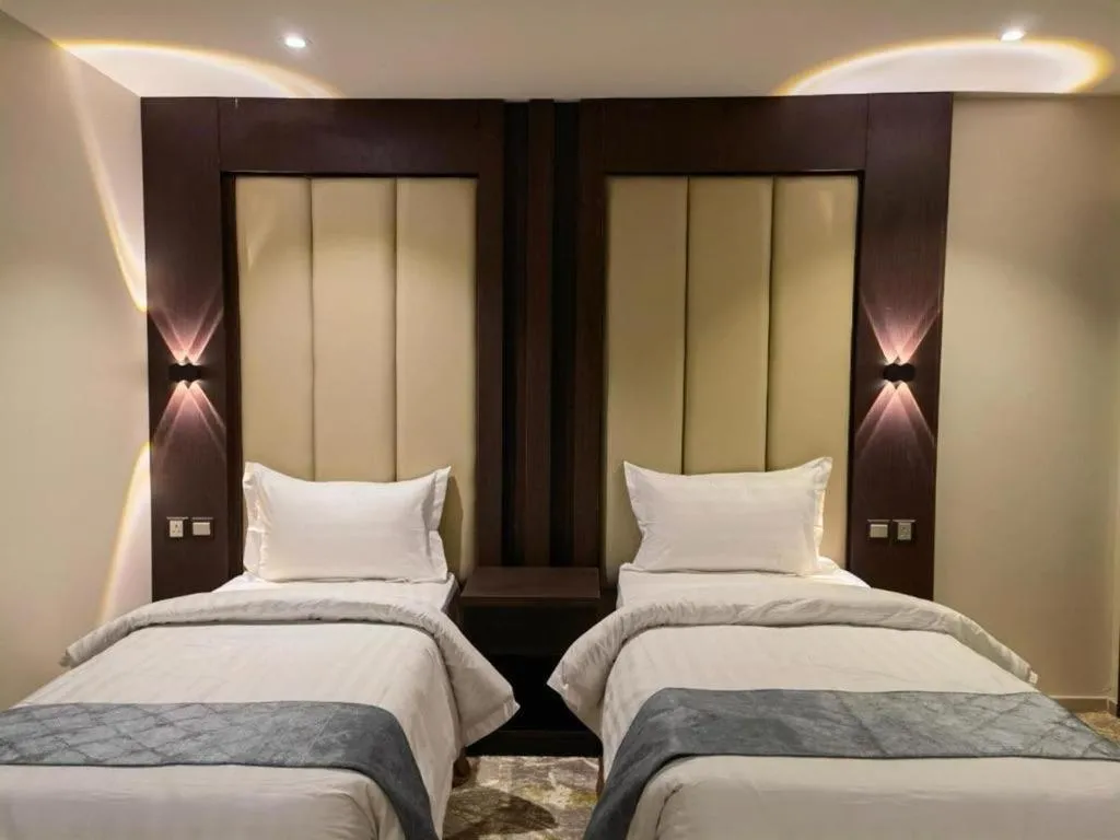 Bed in Makarim Al Nakheel serviced apartments