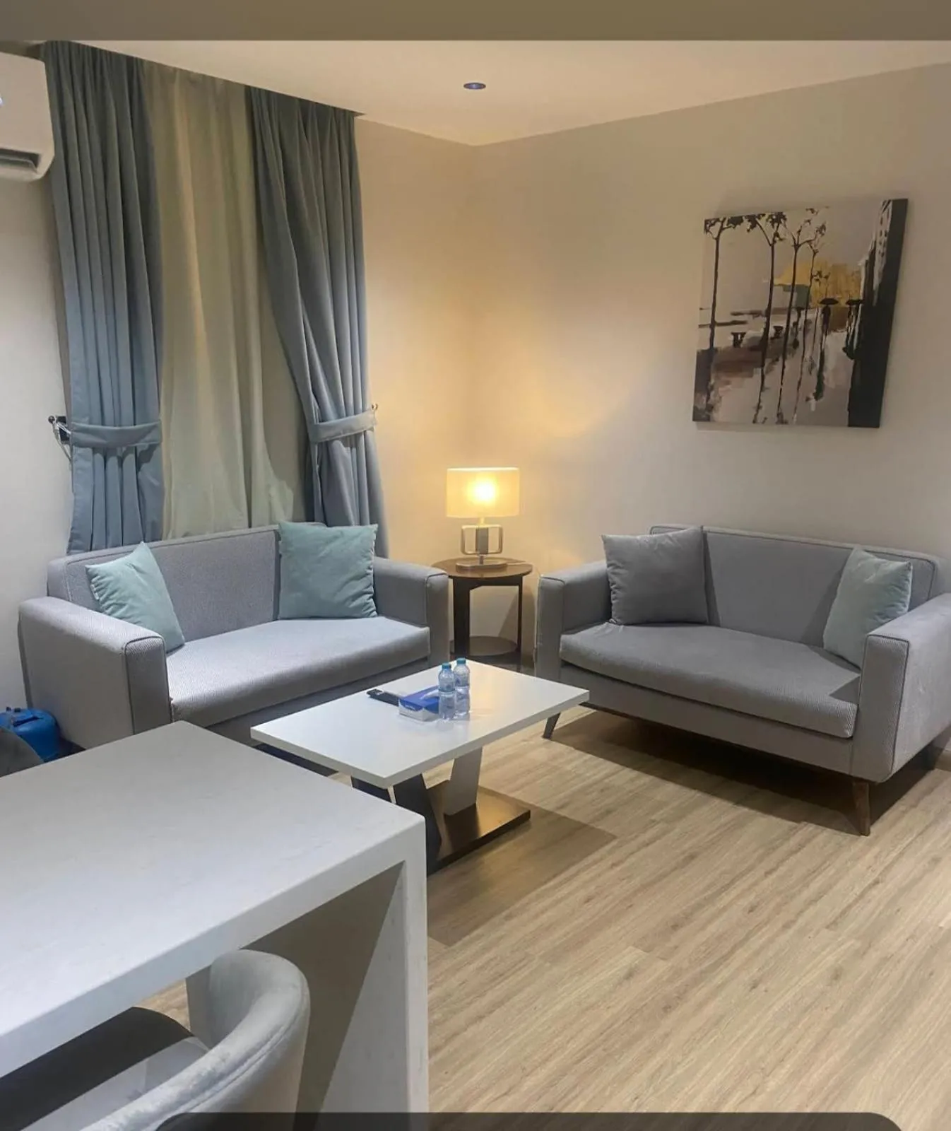 Dining area in Makarim Al Nakheel serviced apartments