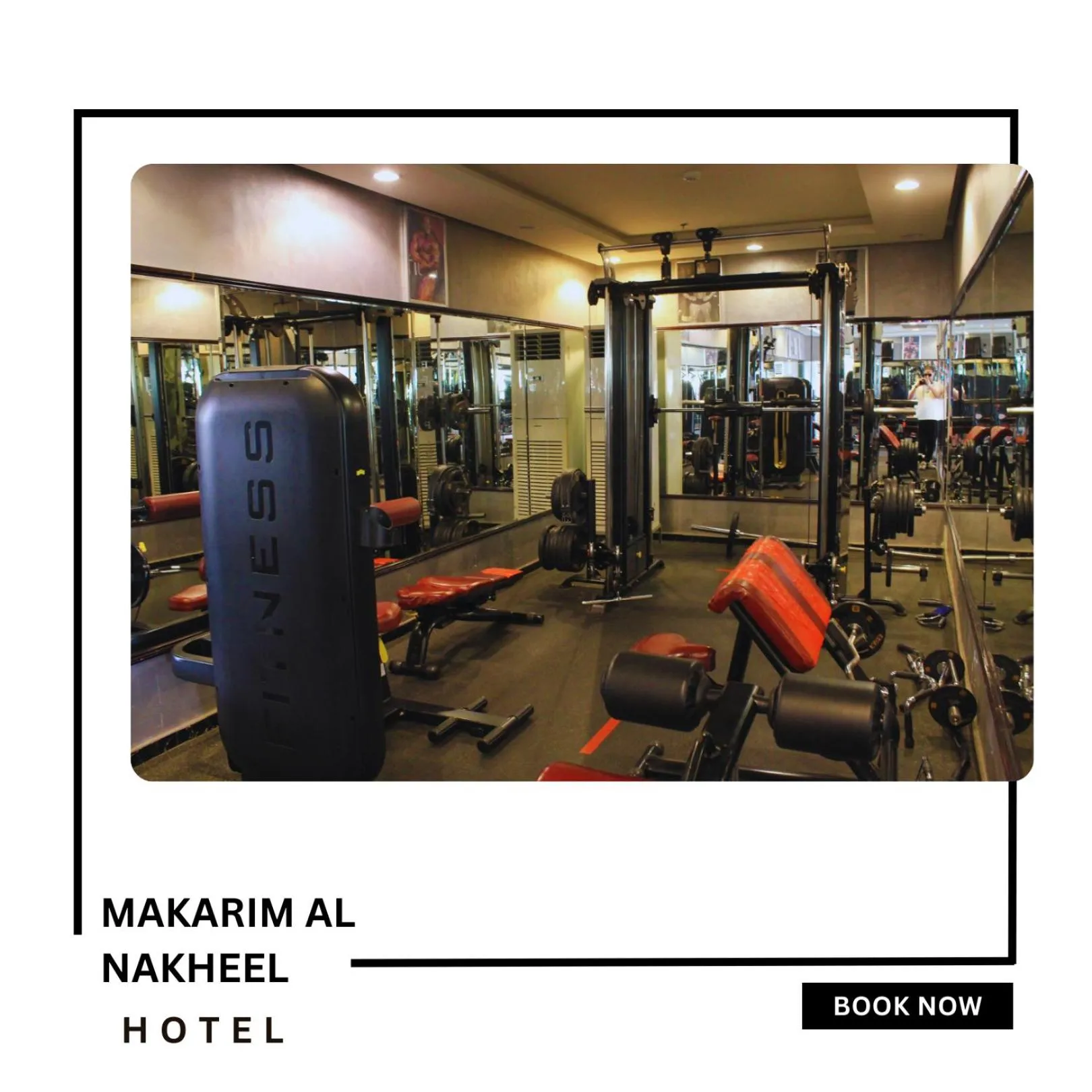 Fitness centre/facilities in Makarim Palm Hotel