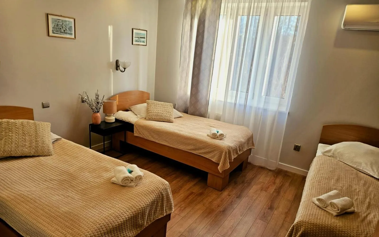 Bed in Hotel Kasieńka