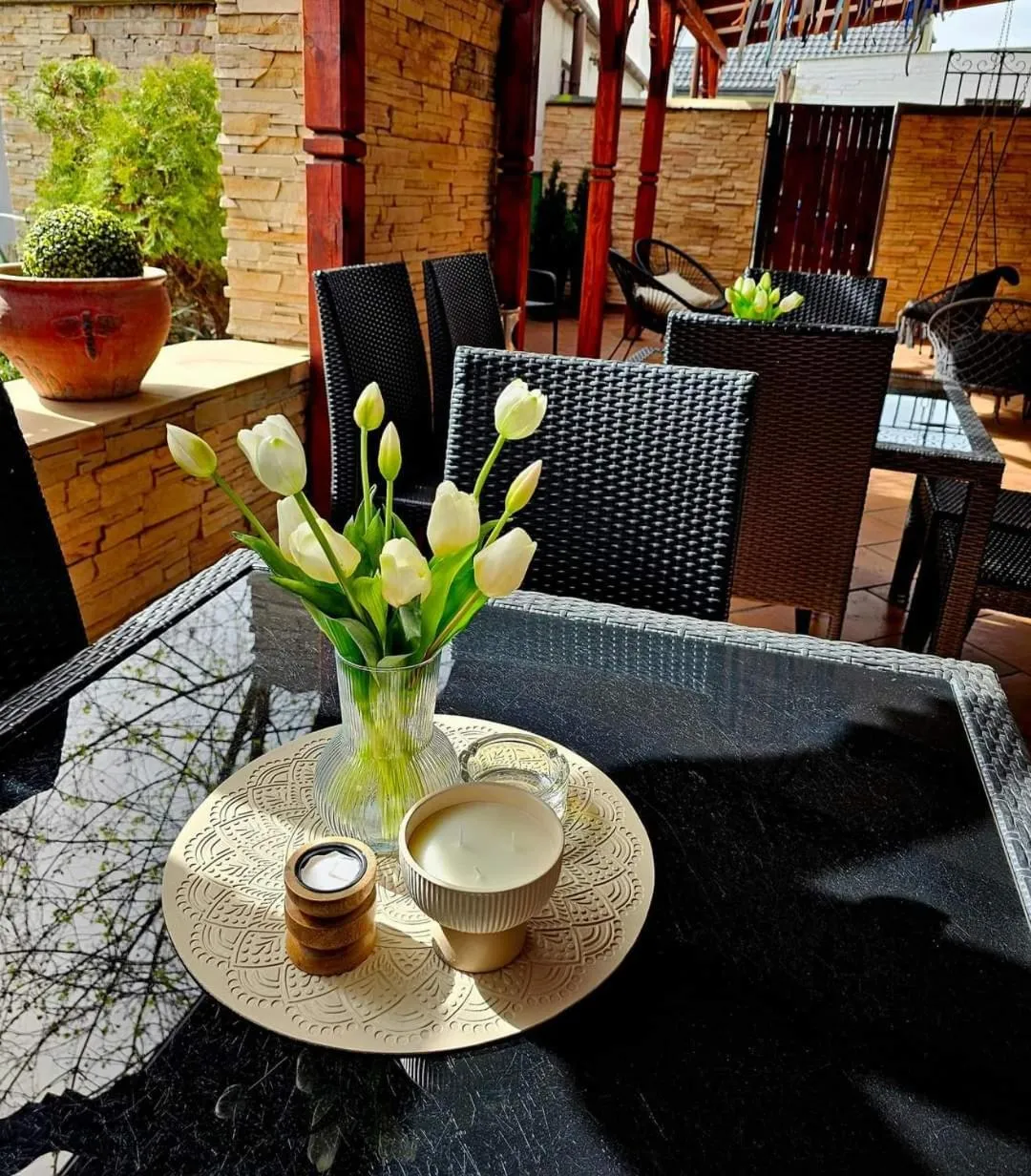 Patio in Hotel Kasieńka