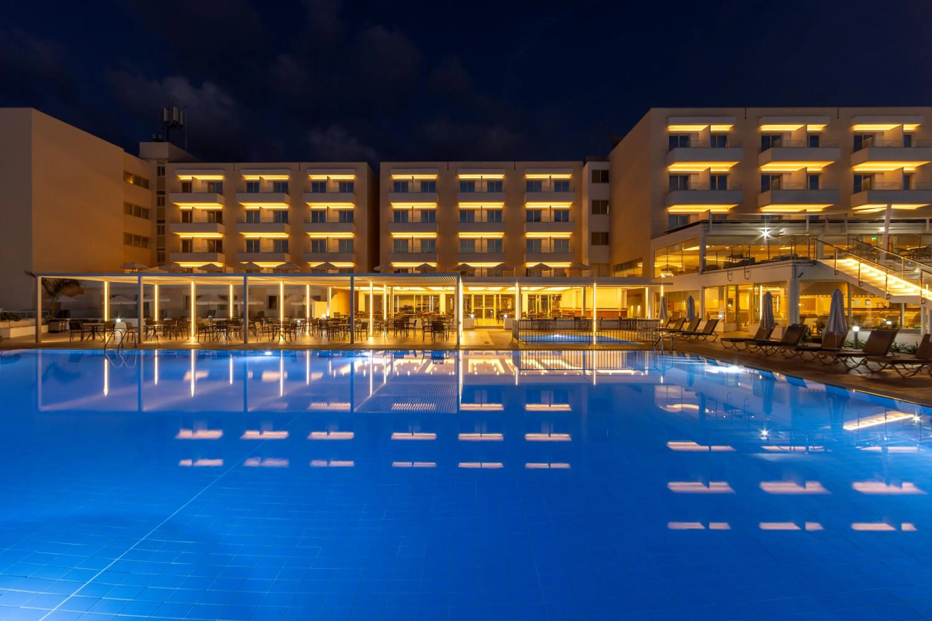 Property building in Queens Bay Hotel