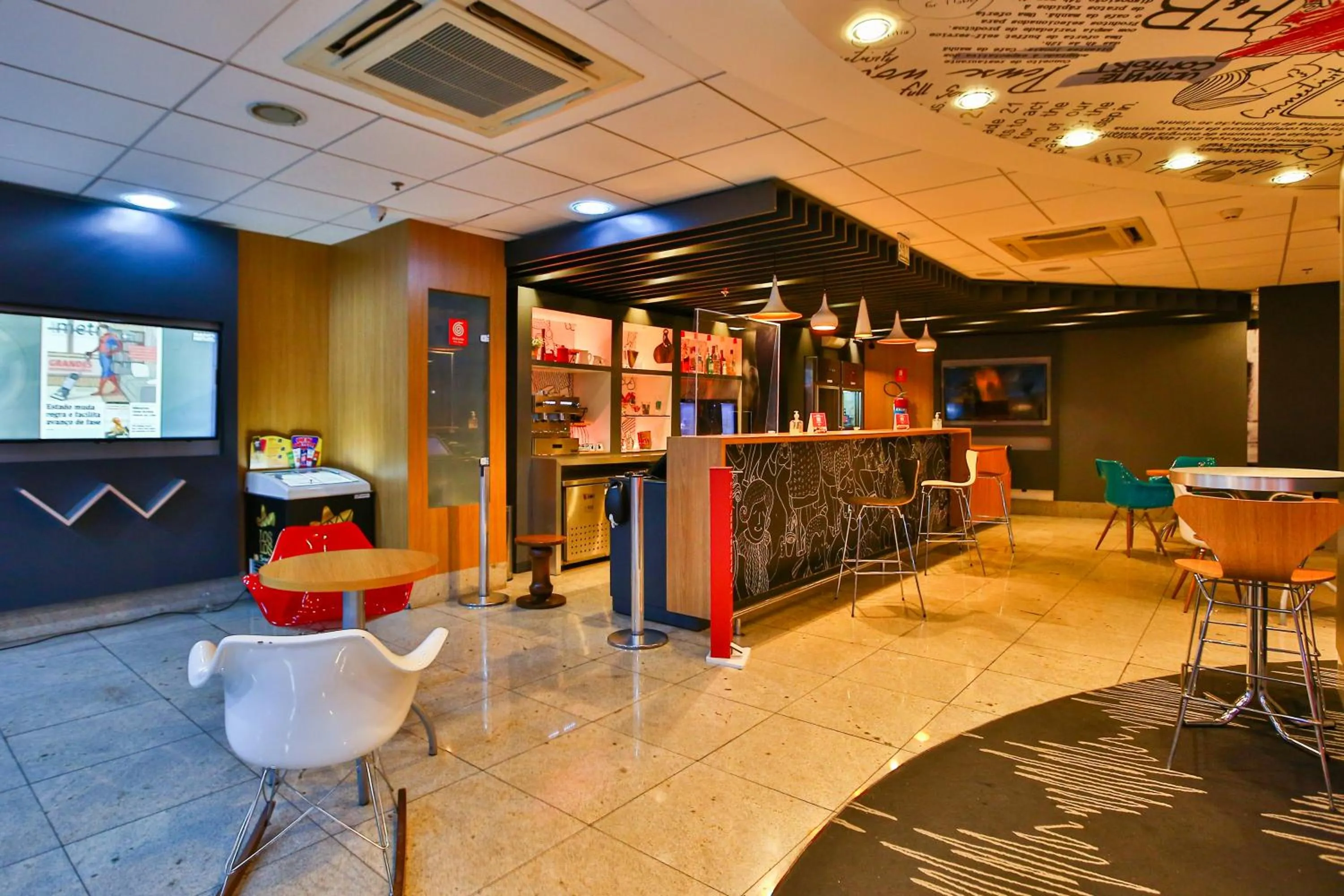 Lounge or bar in ibis Rio de Janeiro Botafogo