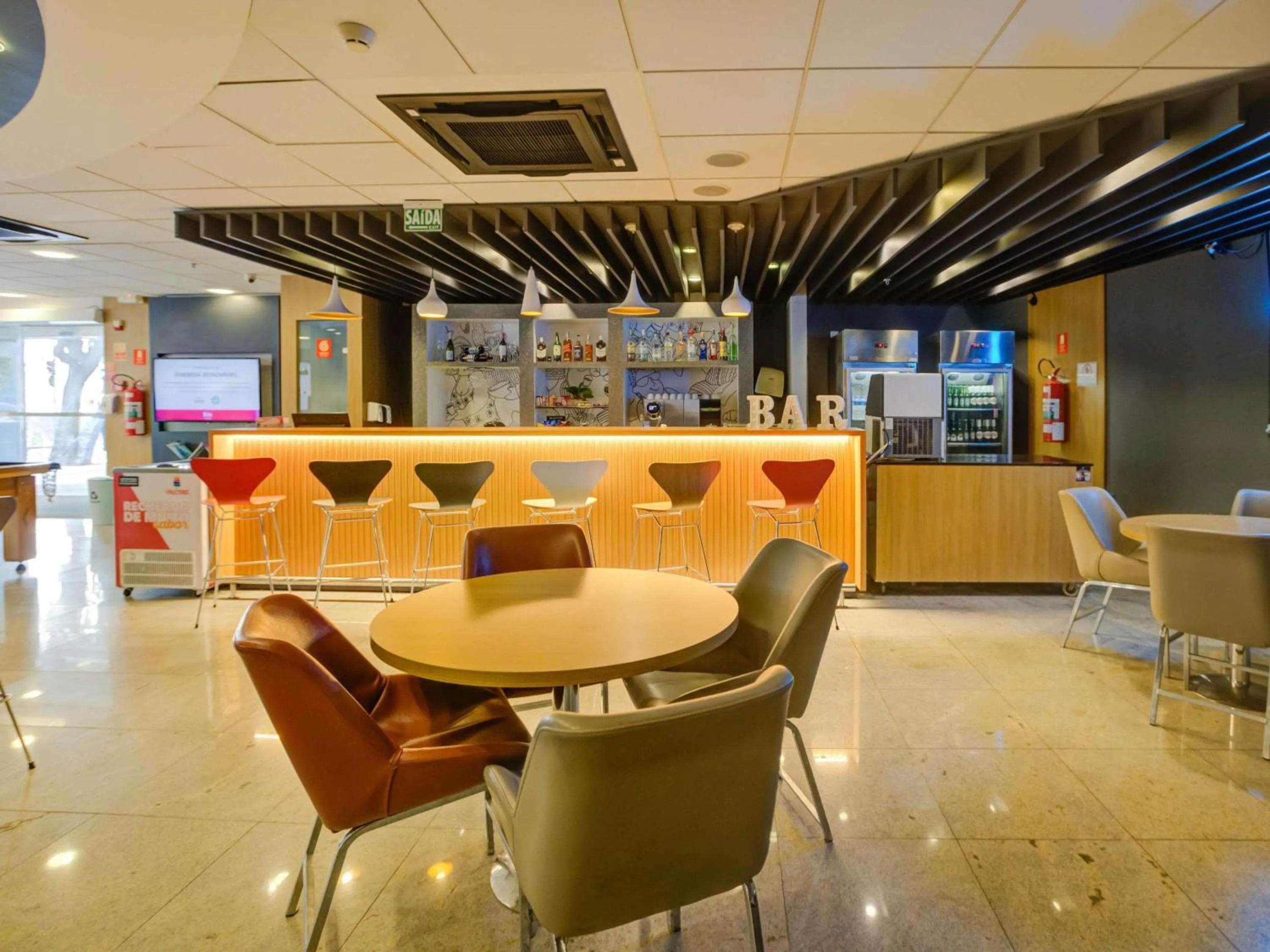 Lounge or bar in ibis Rio de Janeiro Botafogo